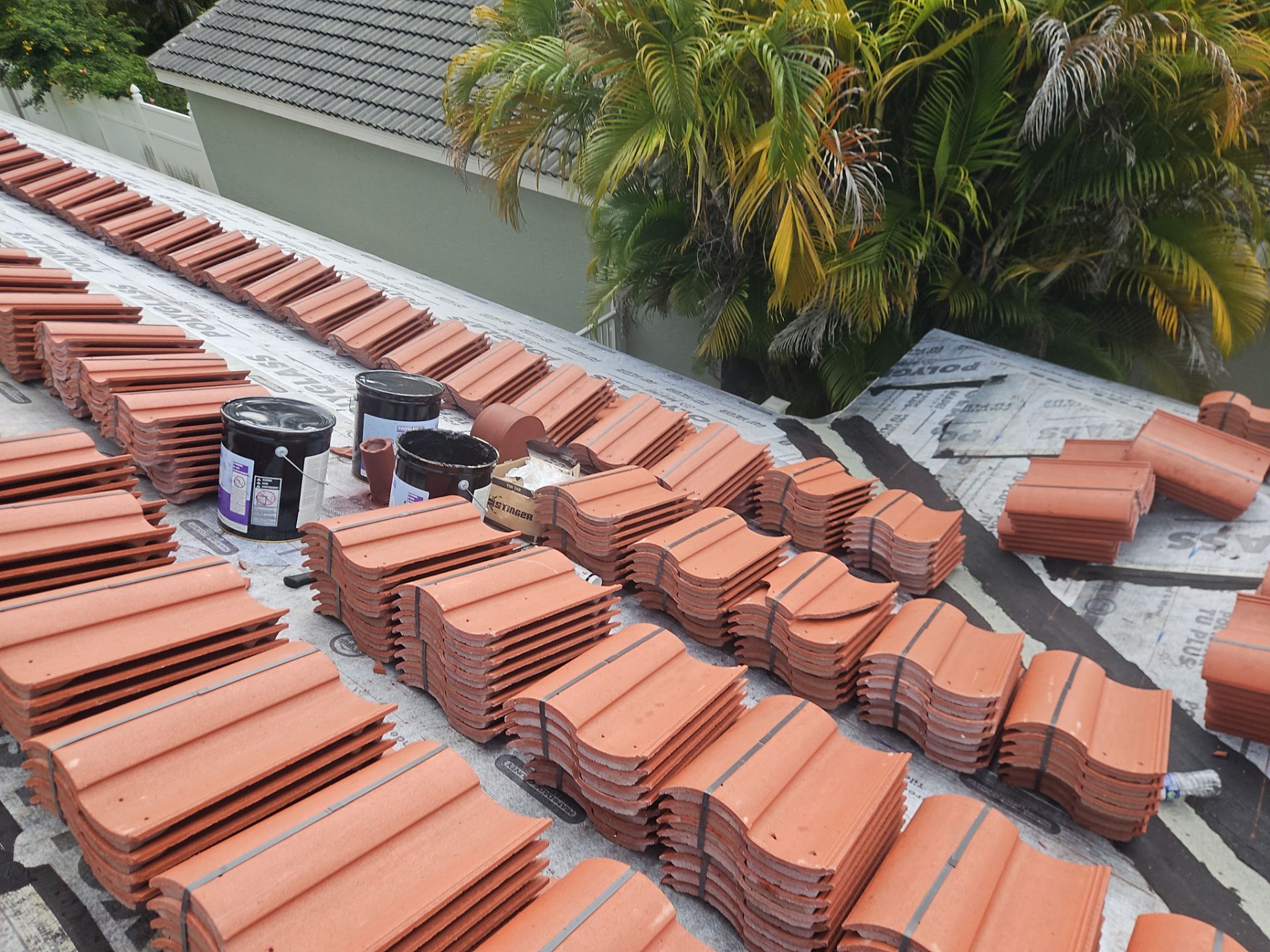 Residential Roofing Installation using WestLake Roofing Tile by BLUES BROTHERS ROOFING