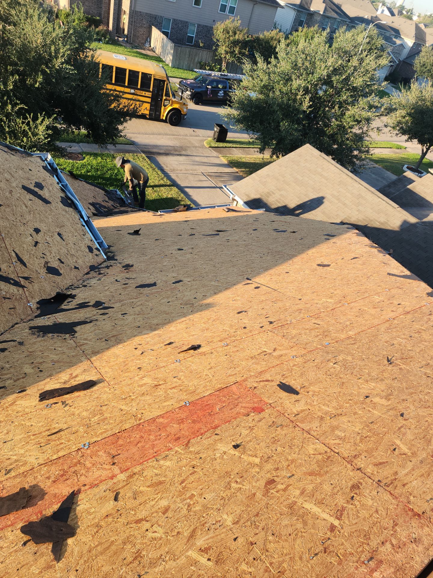 Residential Roofing Installation using Owen's Corning Duration (Lifetime) Shingles by Roof Repair Company