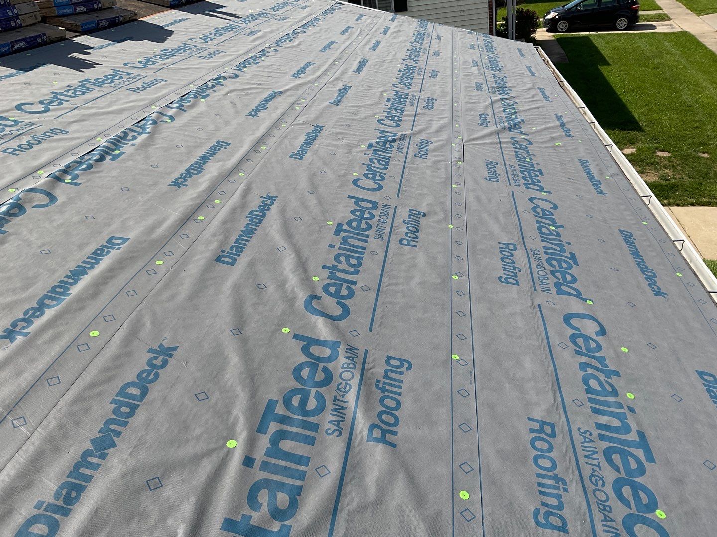 Residential Roofing Installation using CertainTeed Shingles by Alpha Design Services