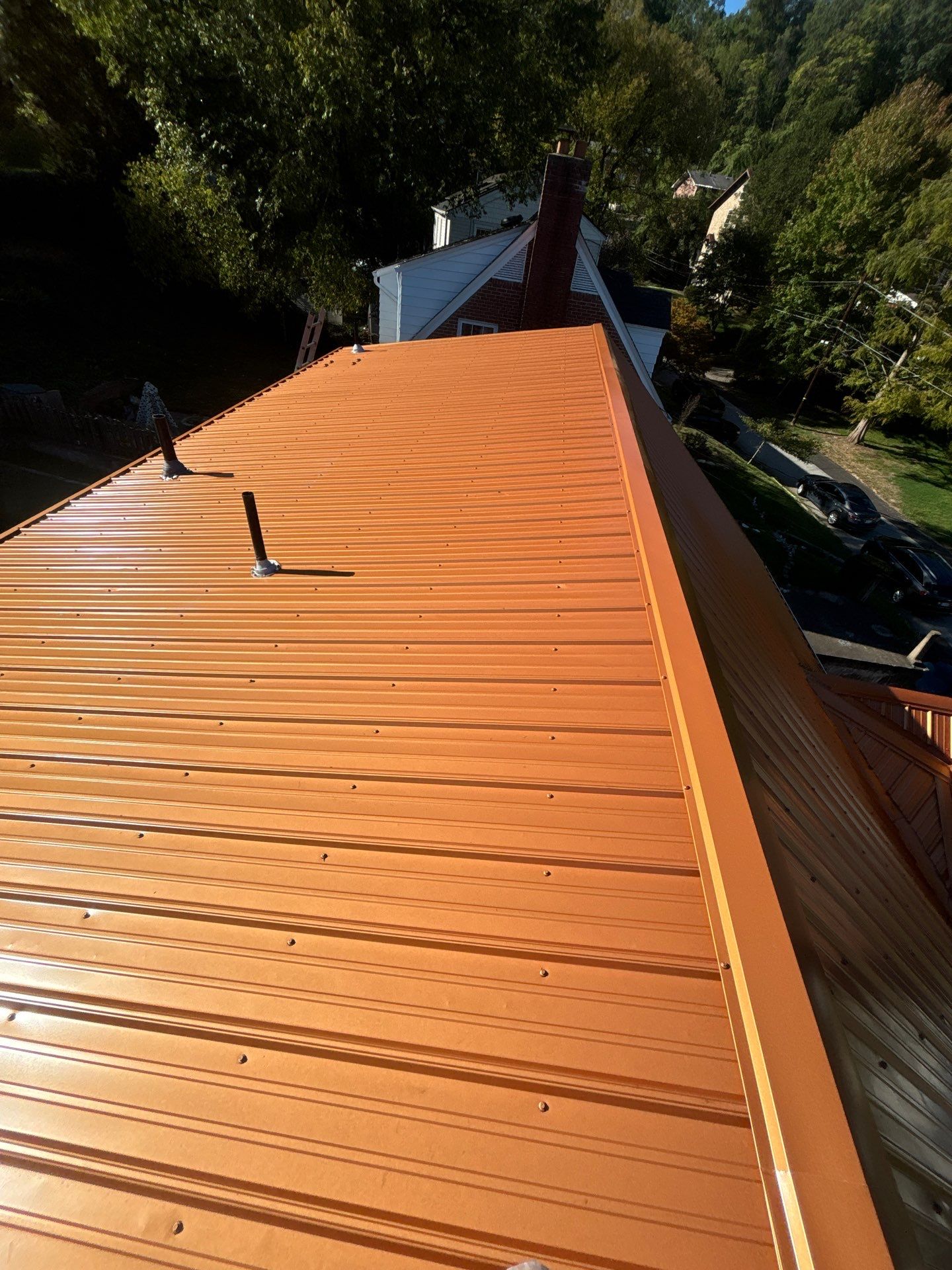 Residential Roofing Installation using Metal by Rainstoppers Roofing