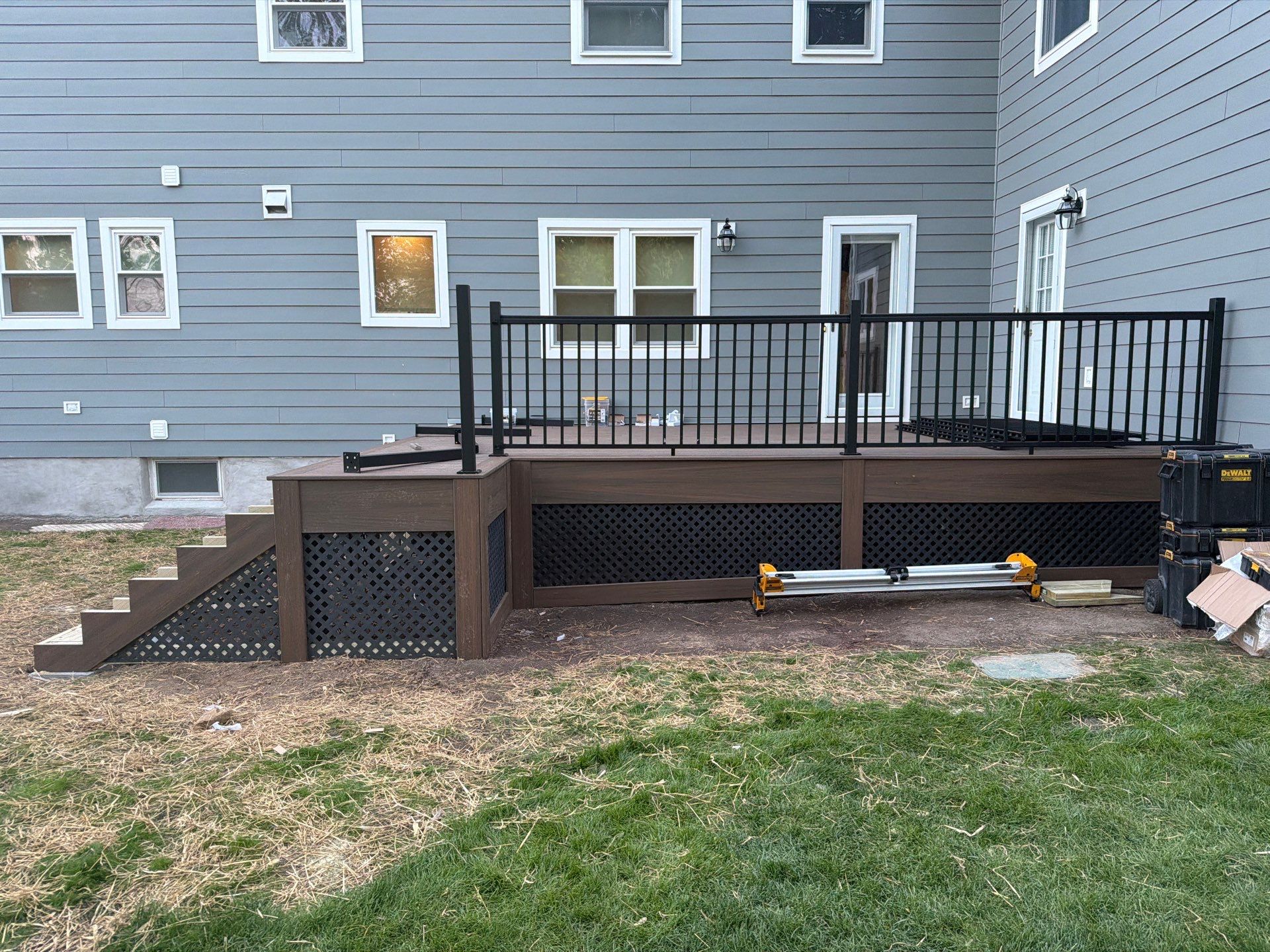 Deck and Landing Resurfacing in Florham Park, New Jersey by deck guardian