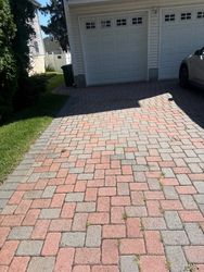 Paver Sealing & Polymeric Sand in Parsippany, NJ — Gallo Bros job photo