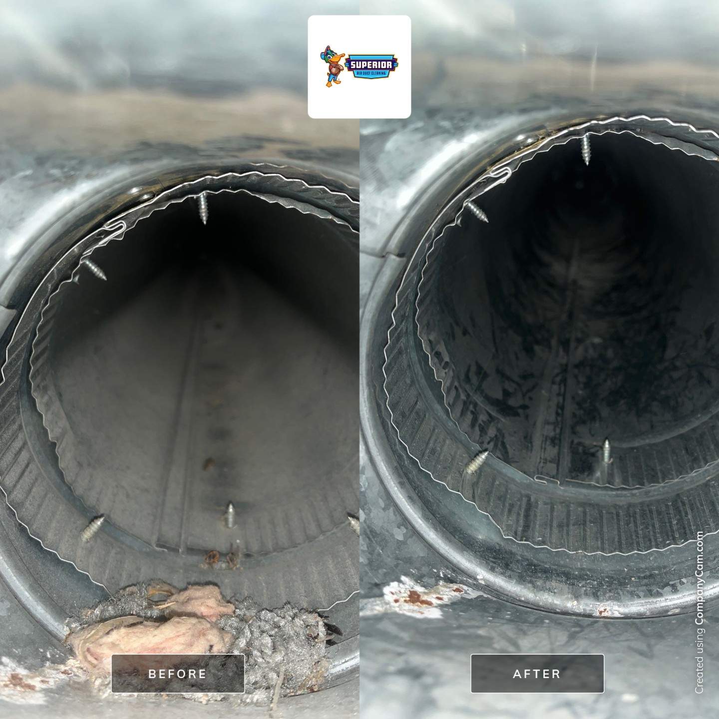 Air Duct Cleaning With a Vacuum Truck in Grove City, PA by Superior Air Duct Cleaning