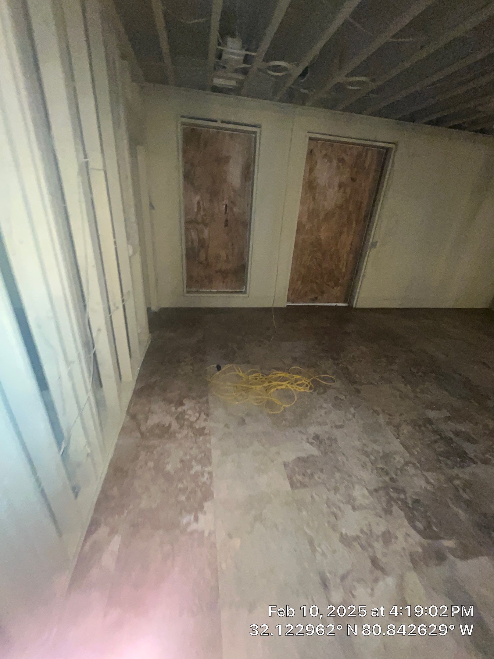 Fire mitigation with structure clean by EAS Environmental, LLC.