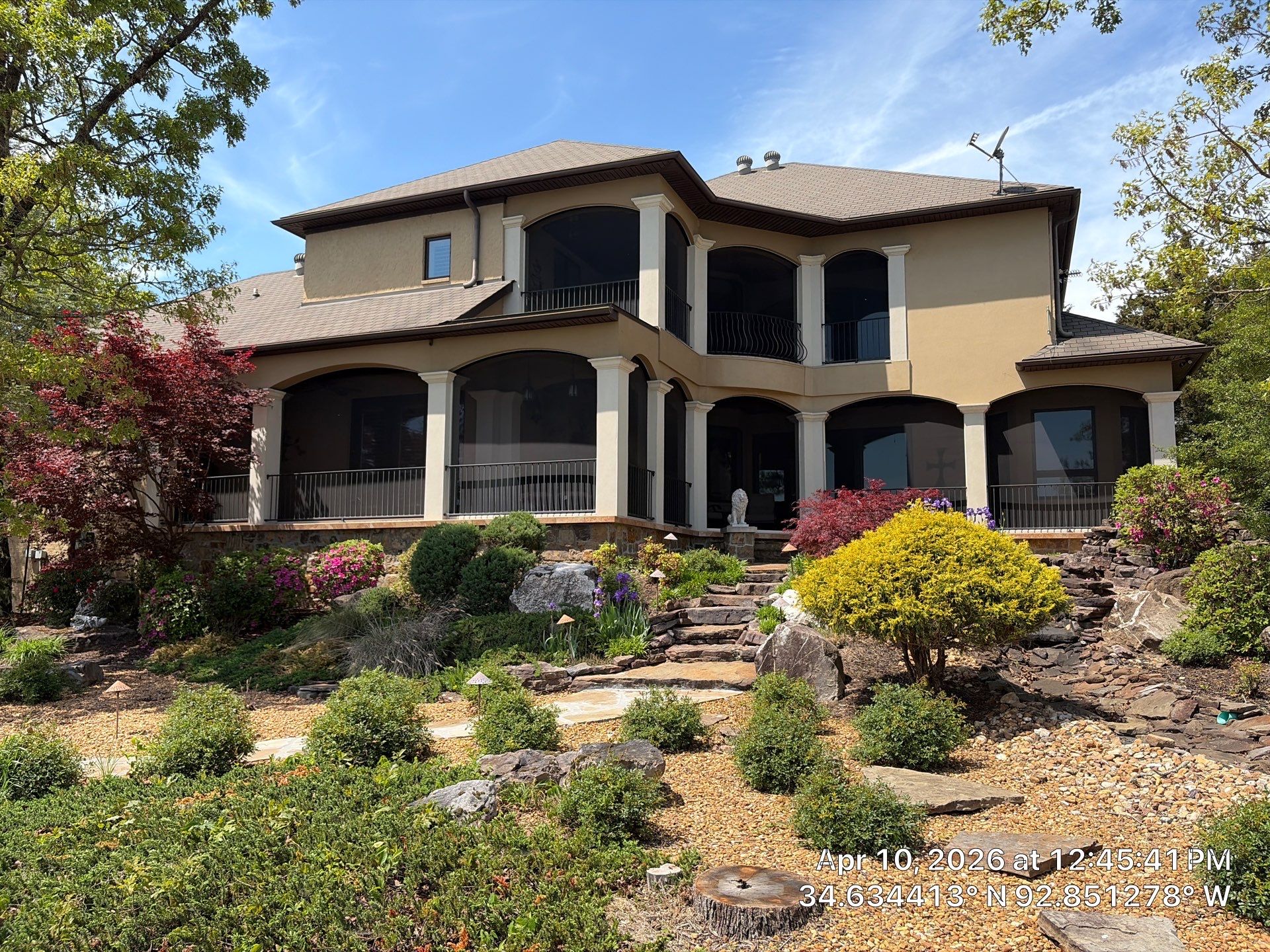 Shingle Roof Damage Assessment in Hot Springs Village by Temple Roofing and Exteriors