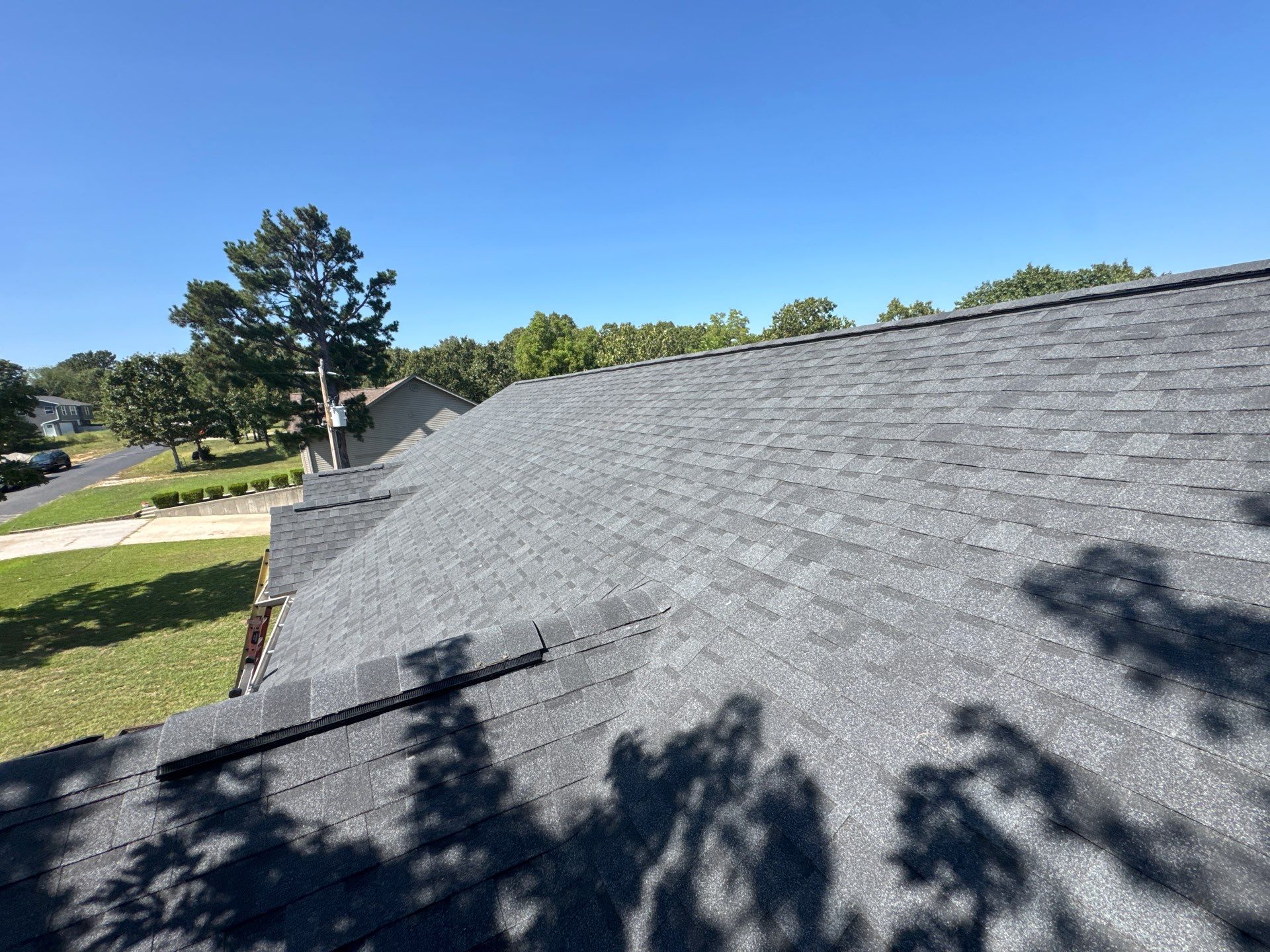 Residential Roof + Gutter & Downspout Install  by Titan Commercial & Residential Roofing 