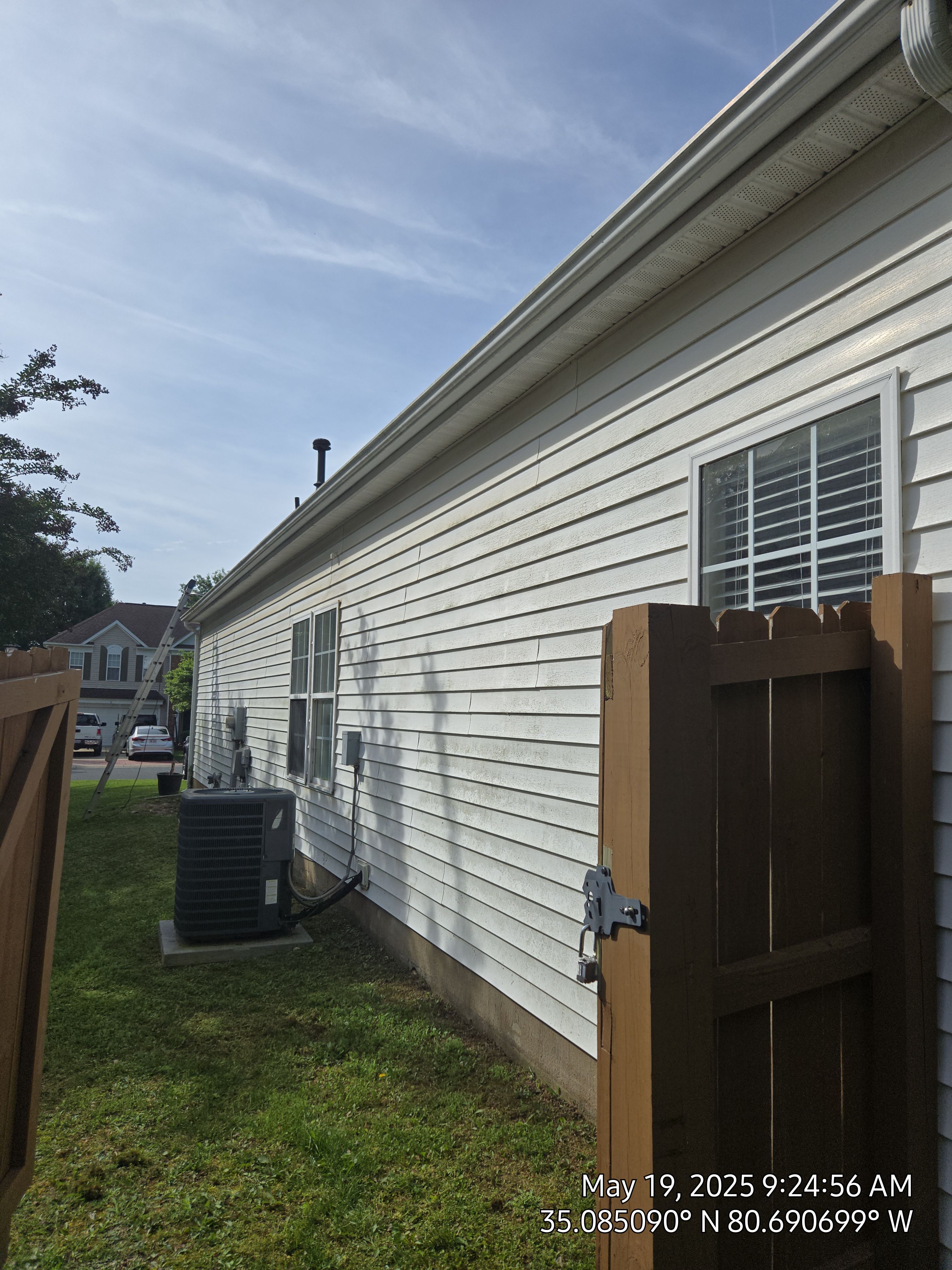 House Wash using cleaner by Power Wash Masters LLC