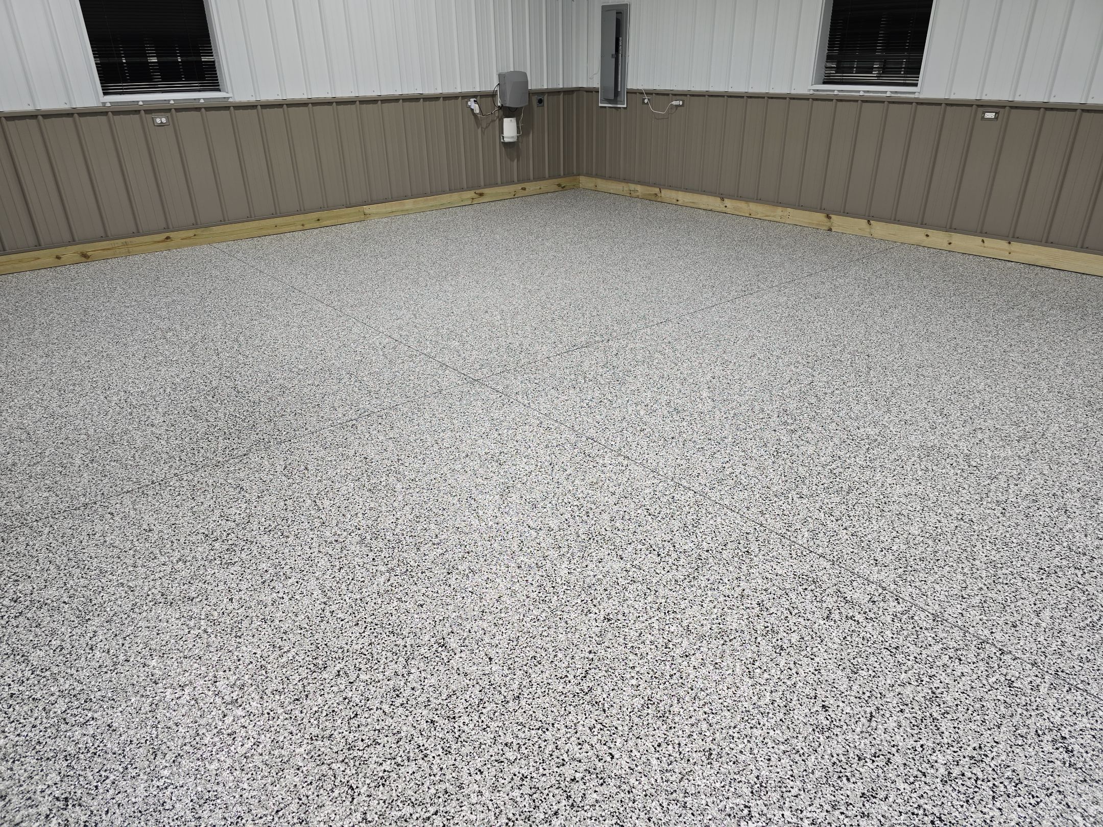 Exciting Garage Transformation by Elite Floor Solutions