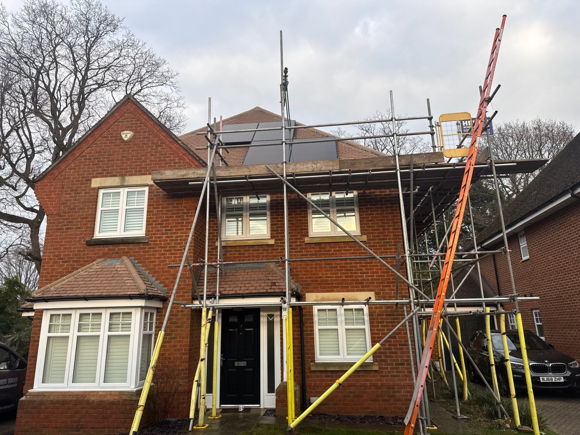 Roof Clean Before Solar Panels using Honda 15lpm Low Pressure Washing Machine by Ges Exterior Cleaning ltd
