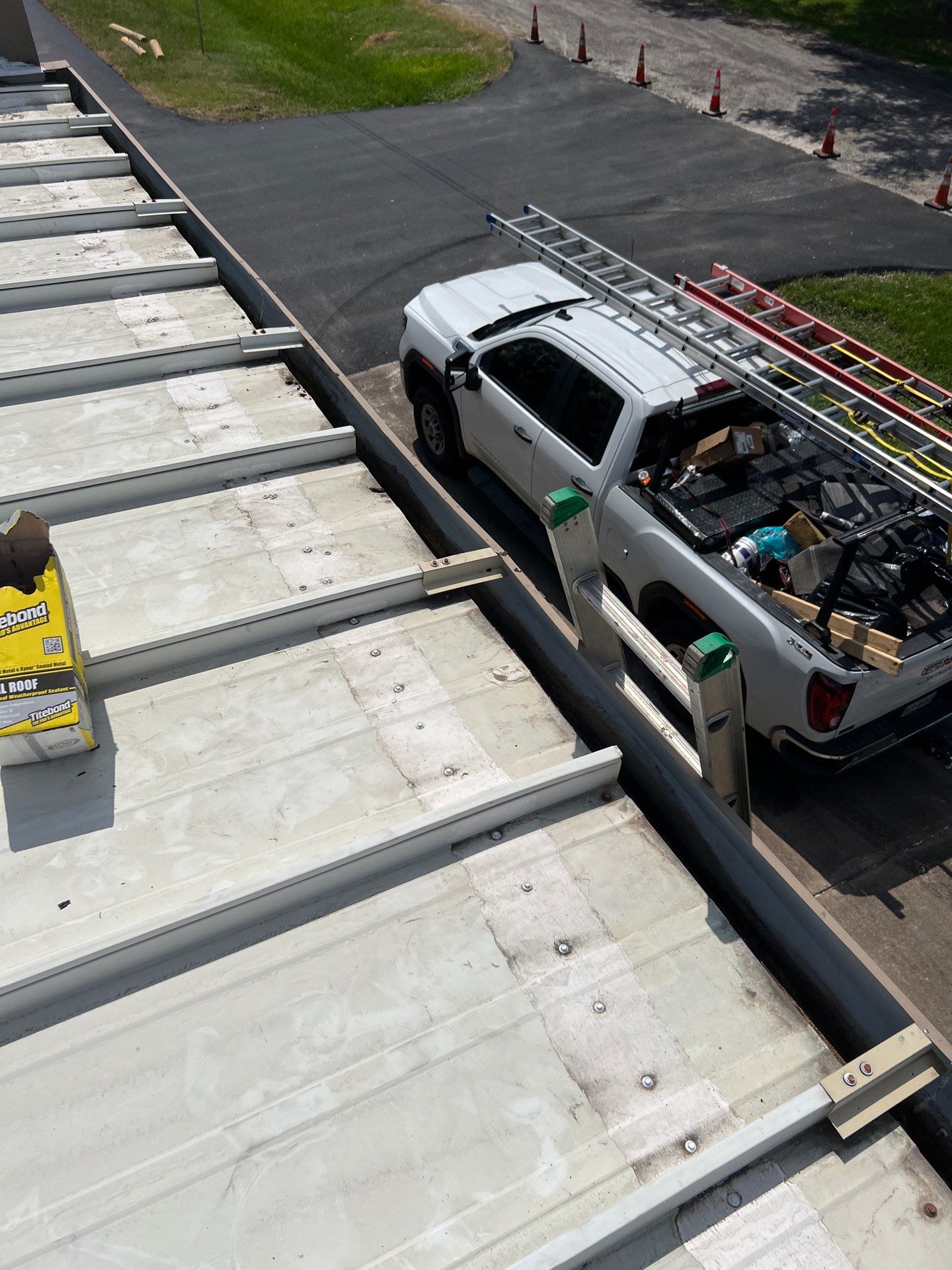 Commercial Roofing Repair using Metal by Roof Repair Company