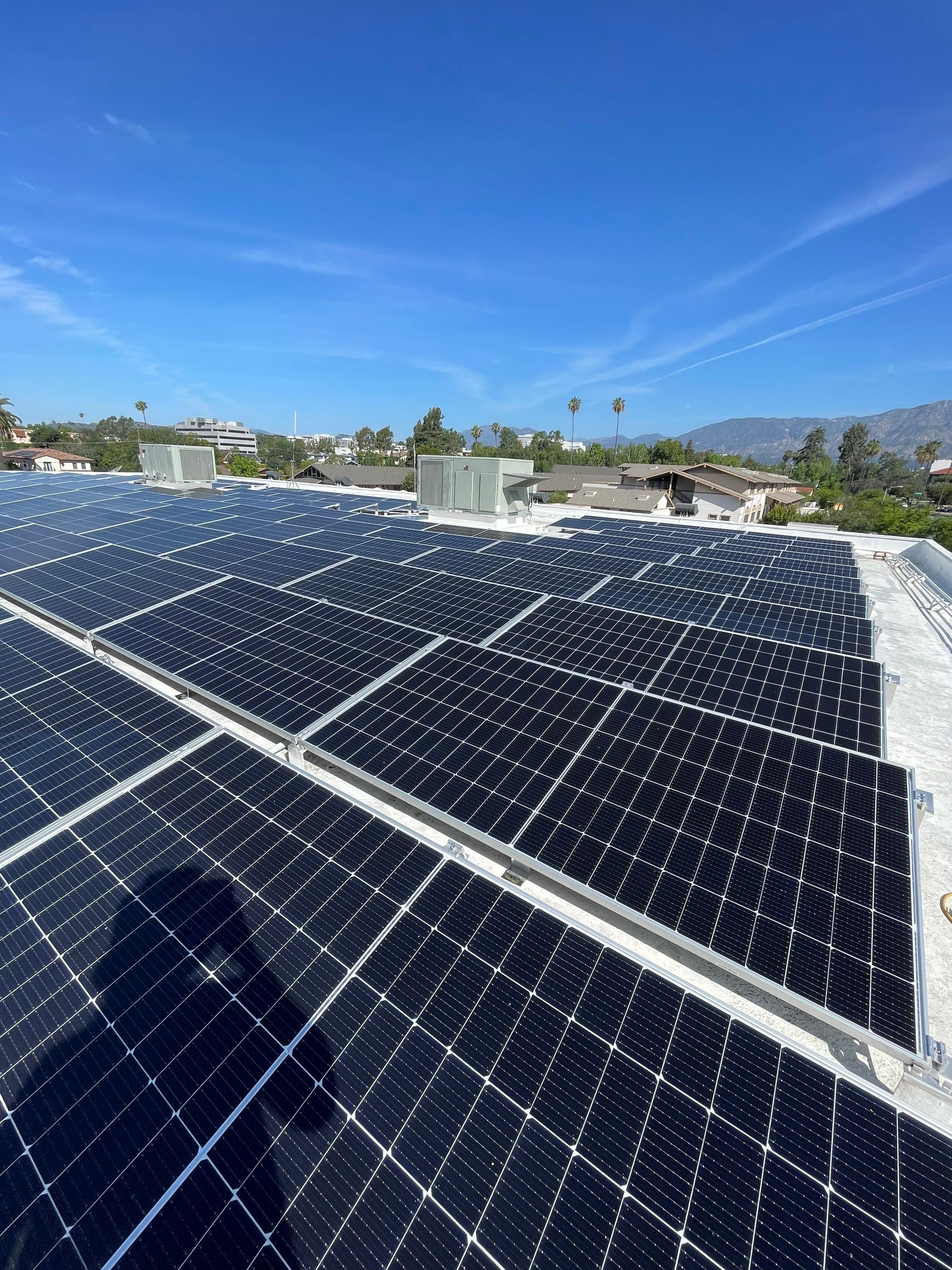Commercial Solar Panel Cleaning by Palm Coast Solar Cleaning