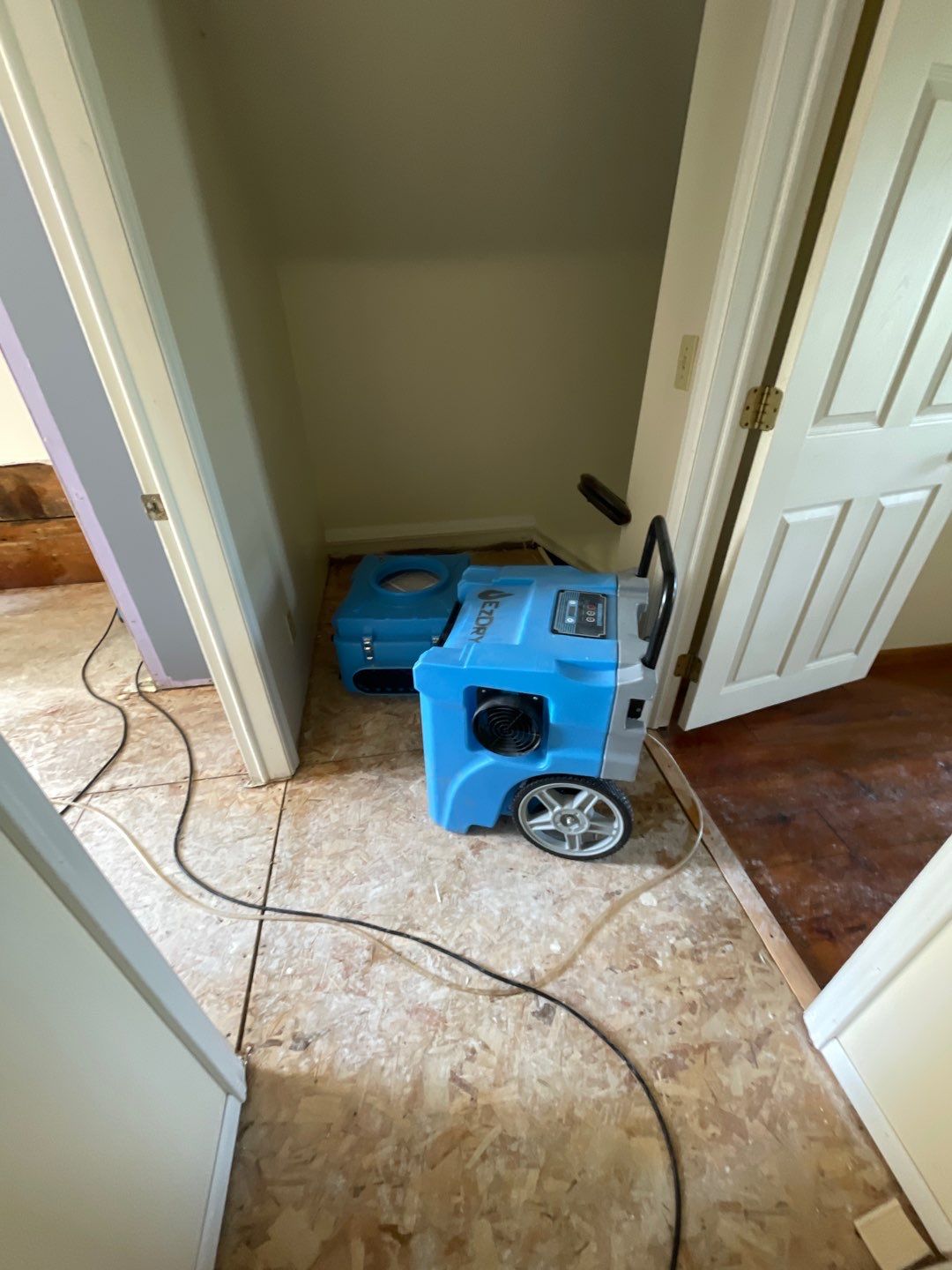 Project in Croswell by EzDry Water Mitigation & Property Restoration