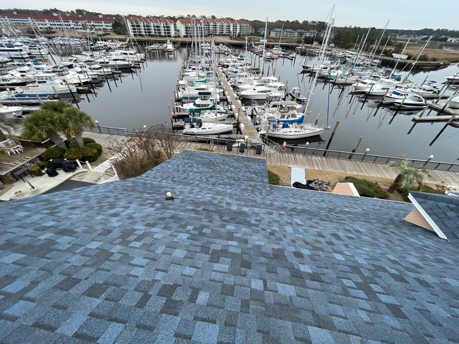 IKO Dynasty - Atlantic Blue by Linta Roofing