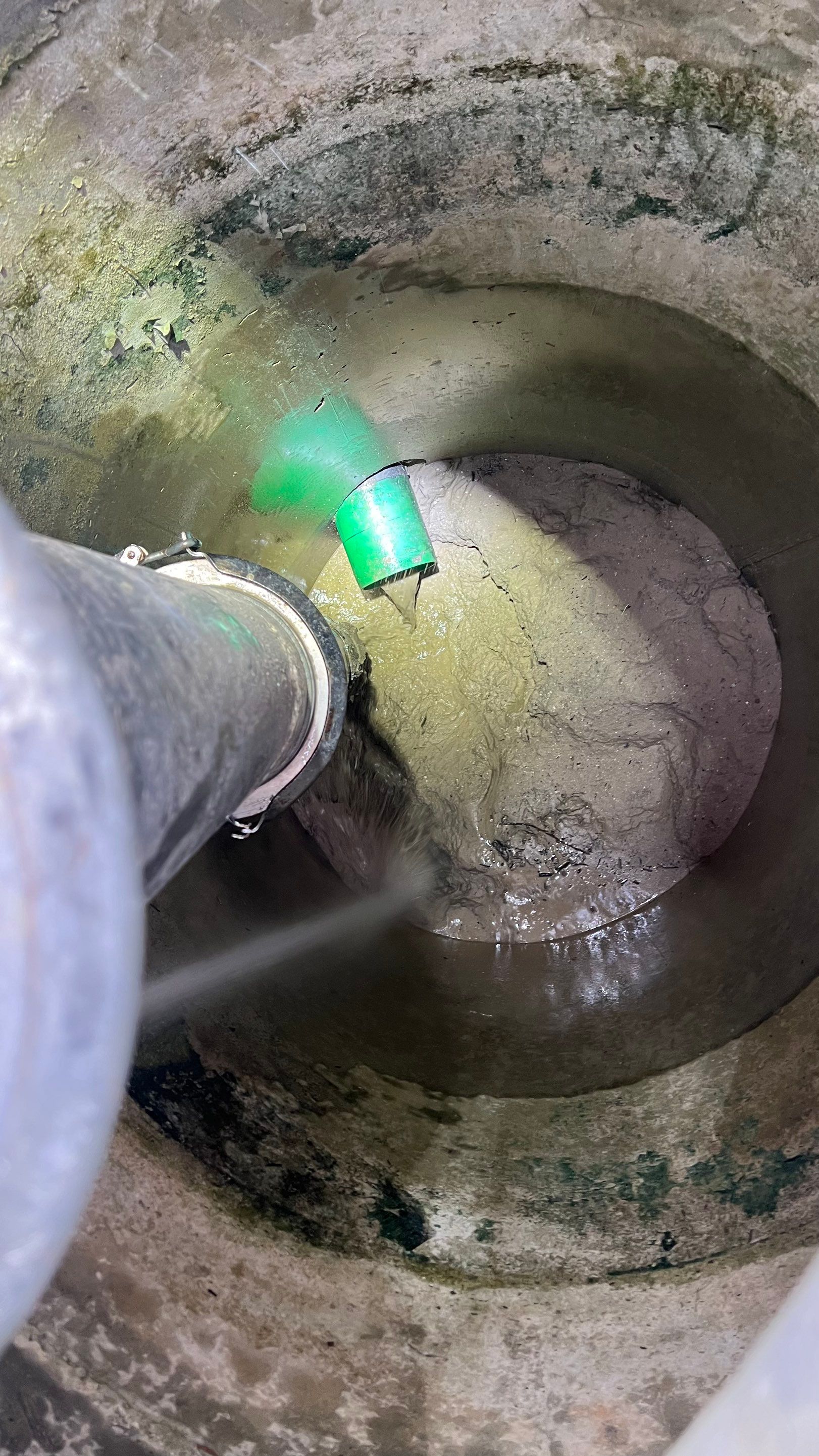 New Residential Construction Community Sewer System Cleaning by APS Power & Water