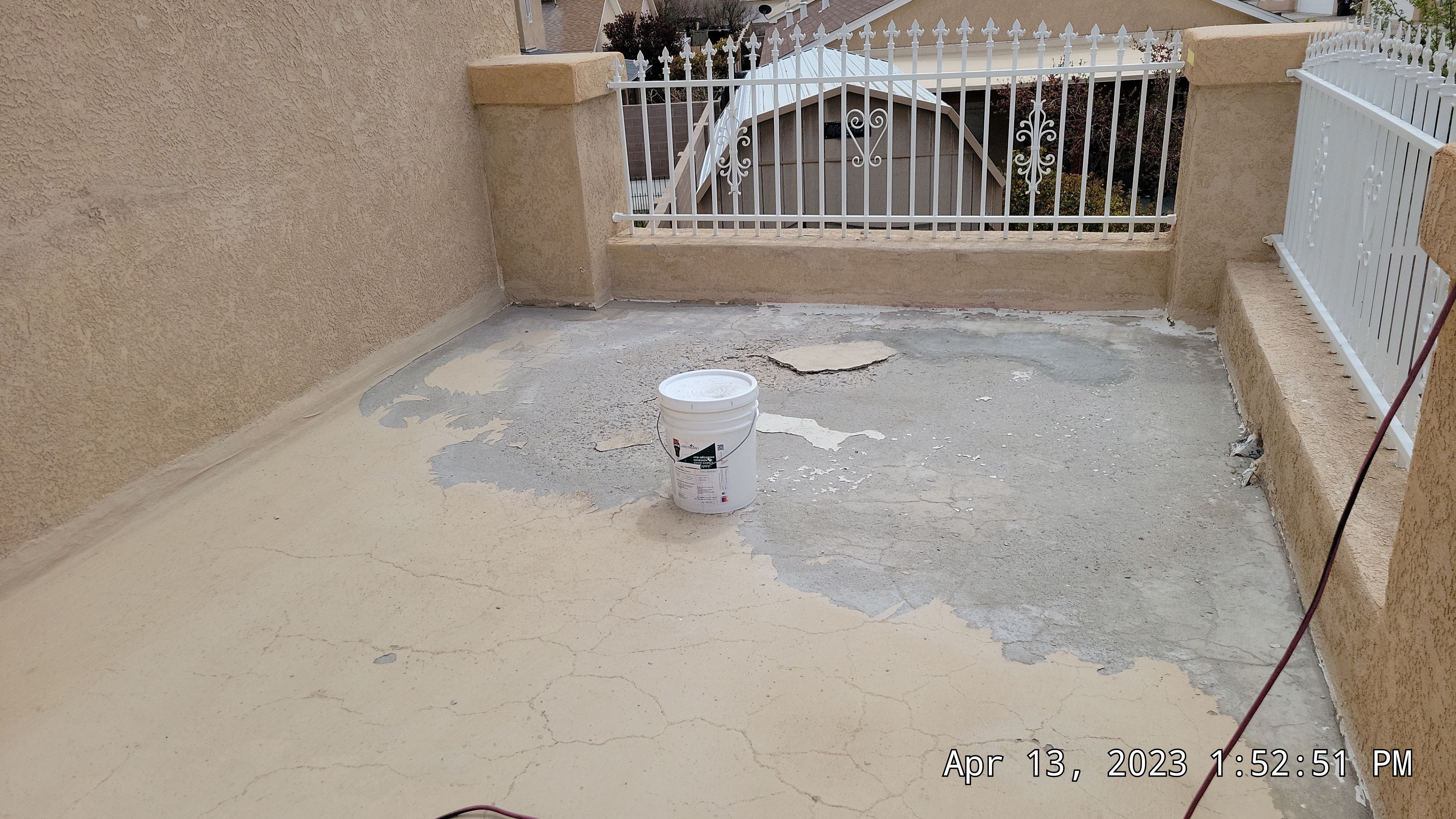 Roof deck coating and repairs by Doyle Roof Masters Inc