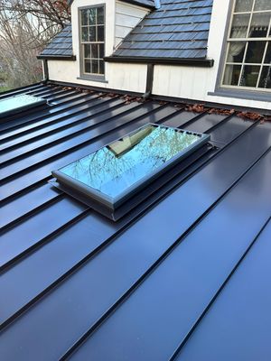 Brava Shake Roof Installation with Aluminum Gutters