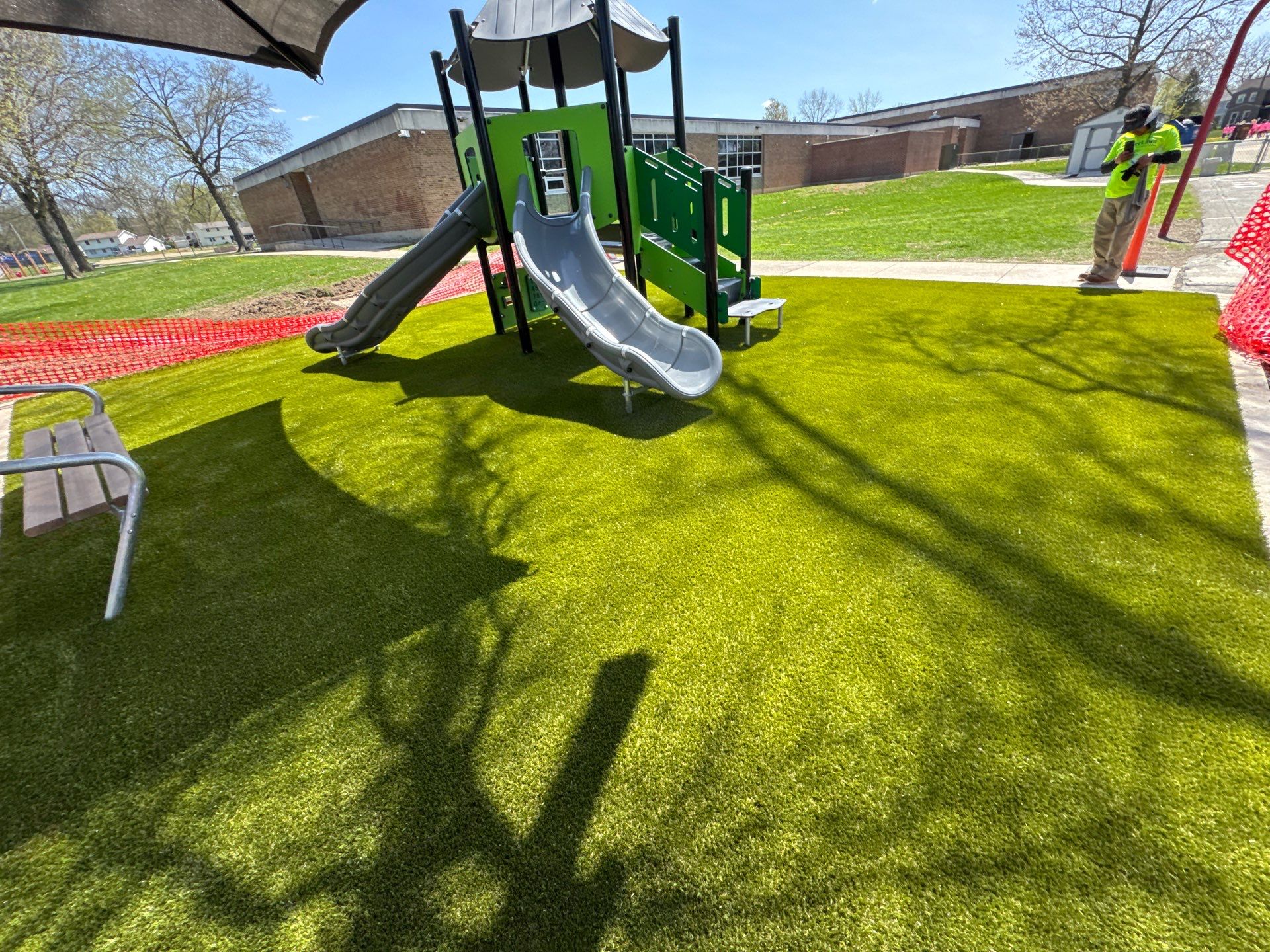 Harris Elementary in Fort Wayne, IN by ForeverLawn NEIN/INDY