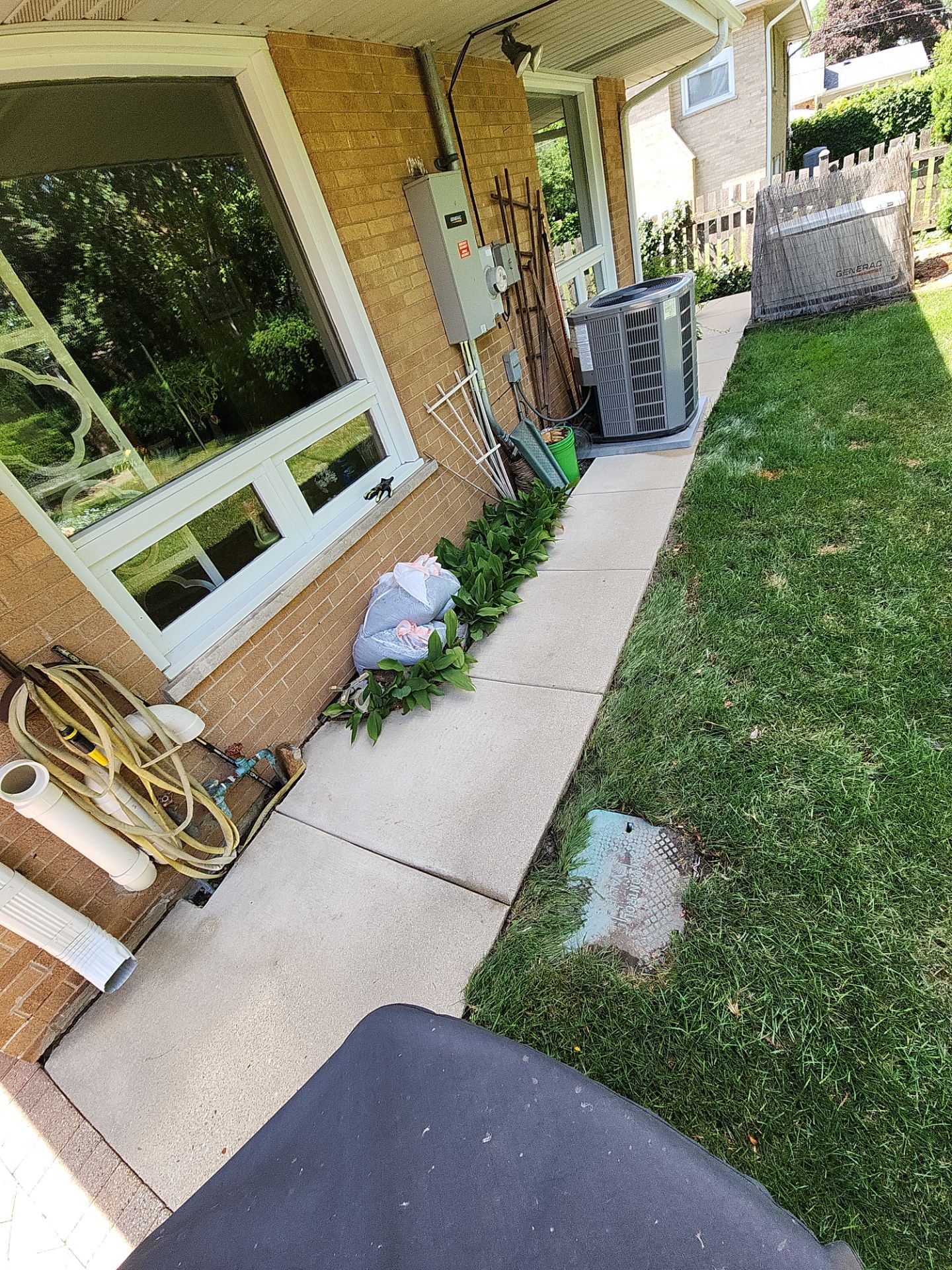 Brick paver cleaning  by Northern Power Washing LLC.