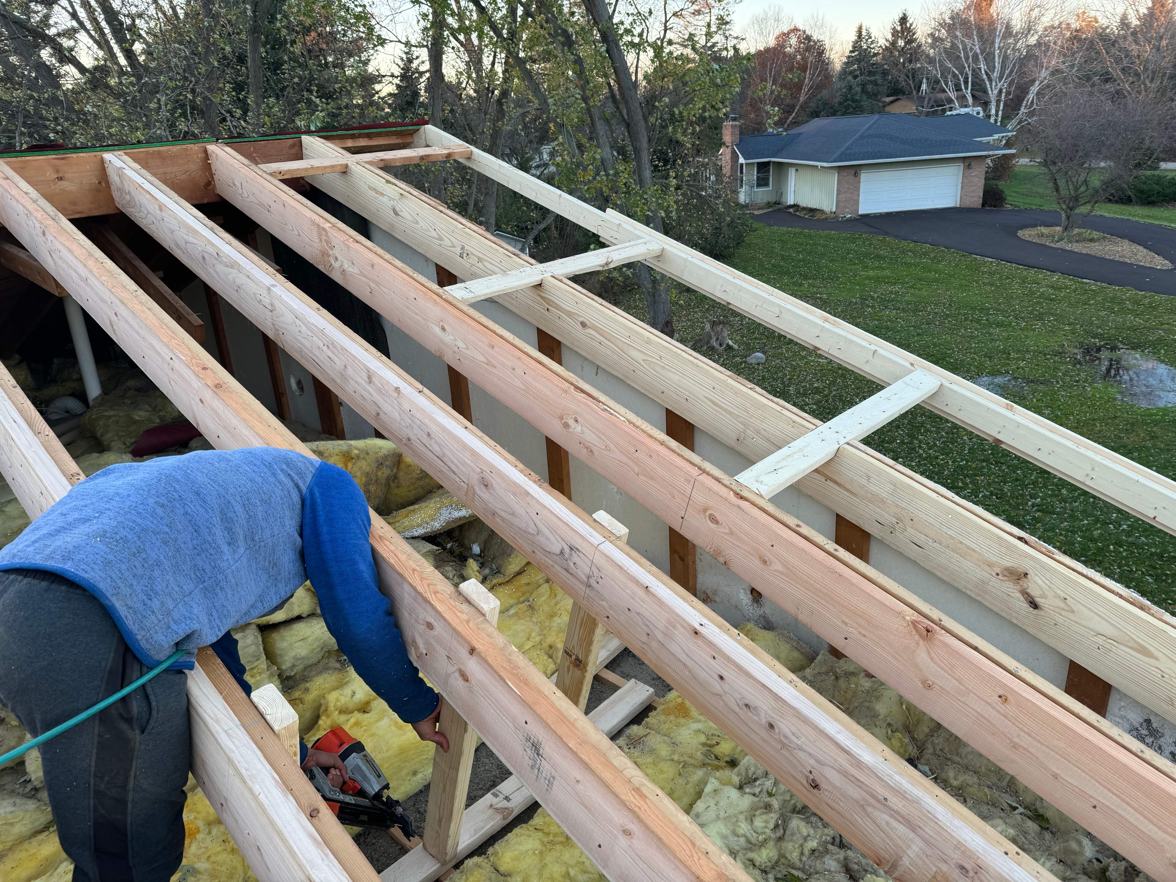 Residential Roofing Installation using Certainteed Landmark ClimateFlex by GRACCO