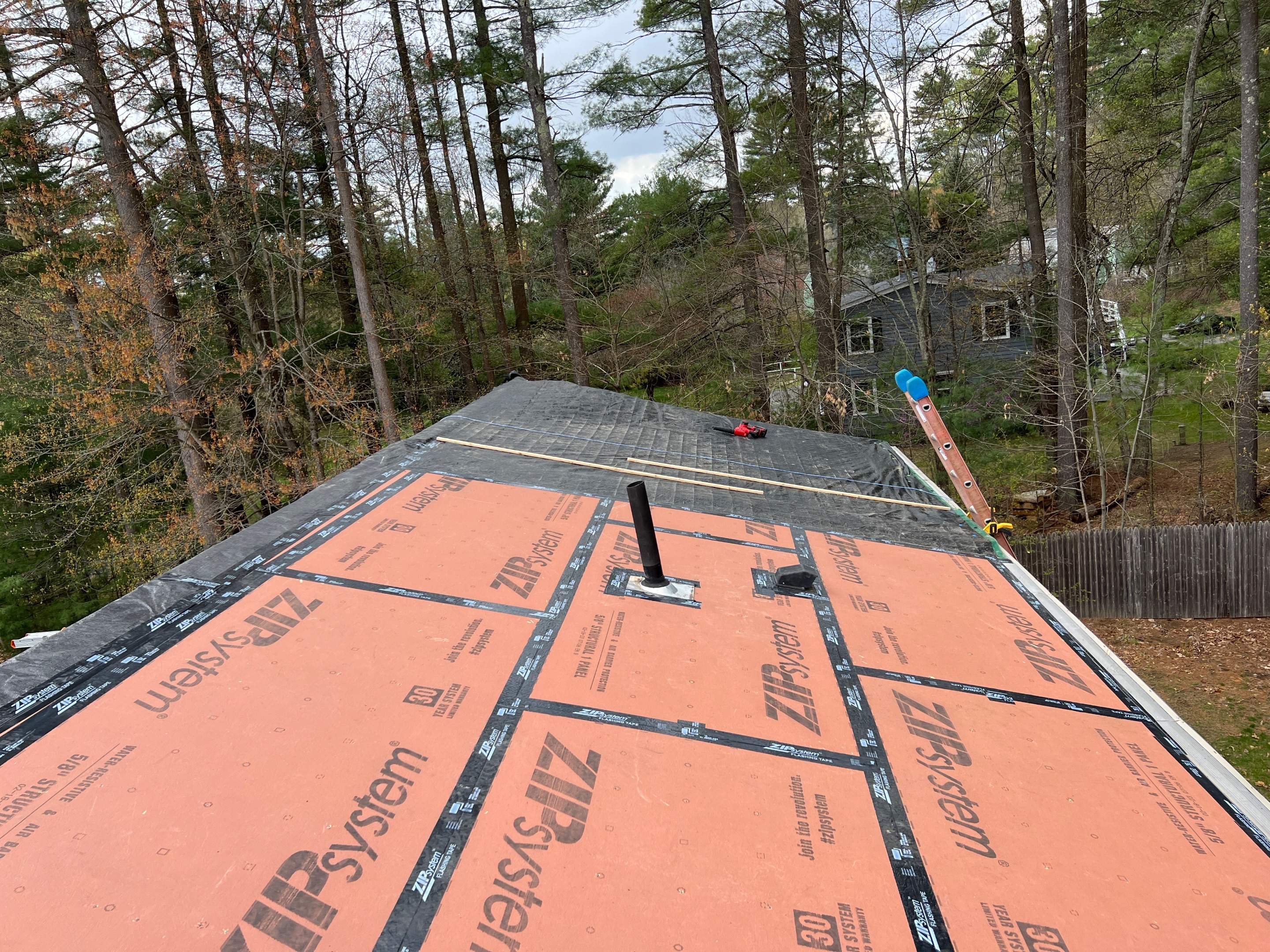 Tree Damage/Roof Repair by Chagnon Building & Remodeling LLC
