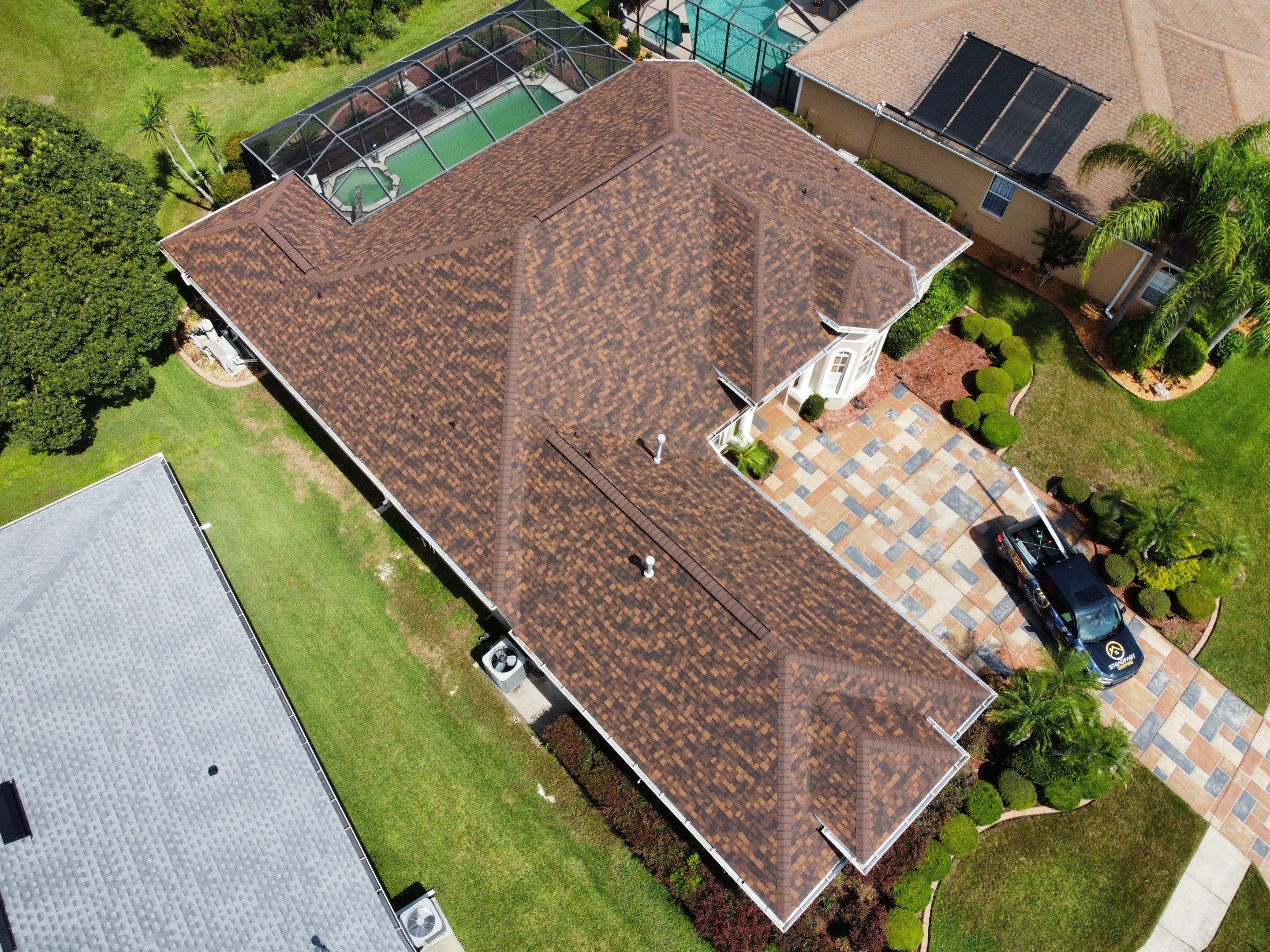 Roof Replacement in Brooksville, FL. by Steadfast Roofing