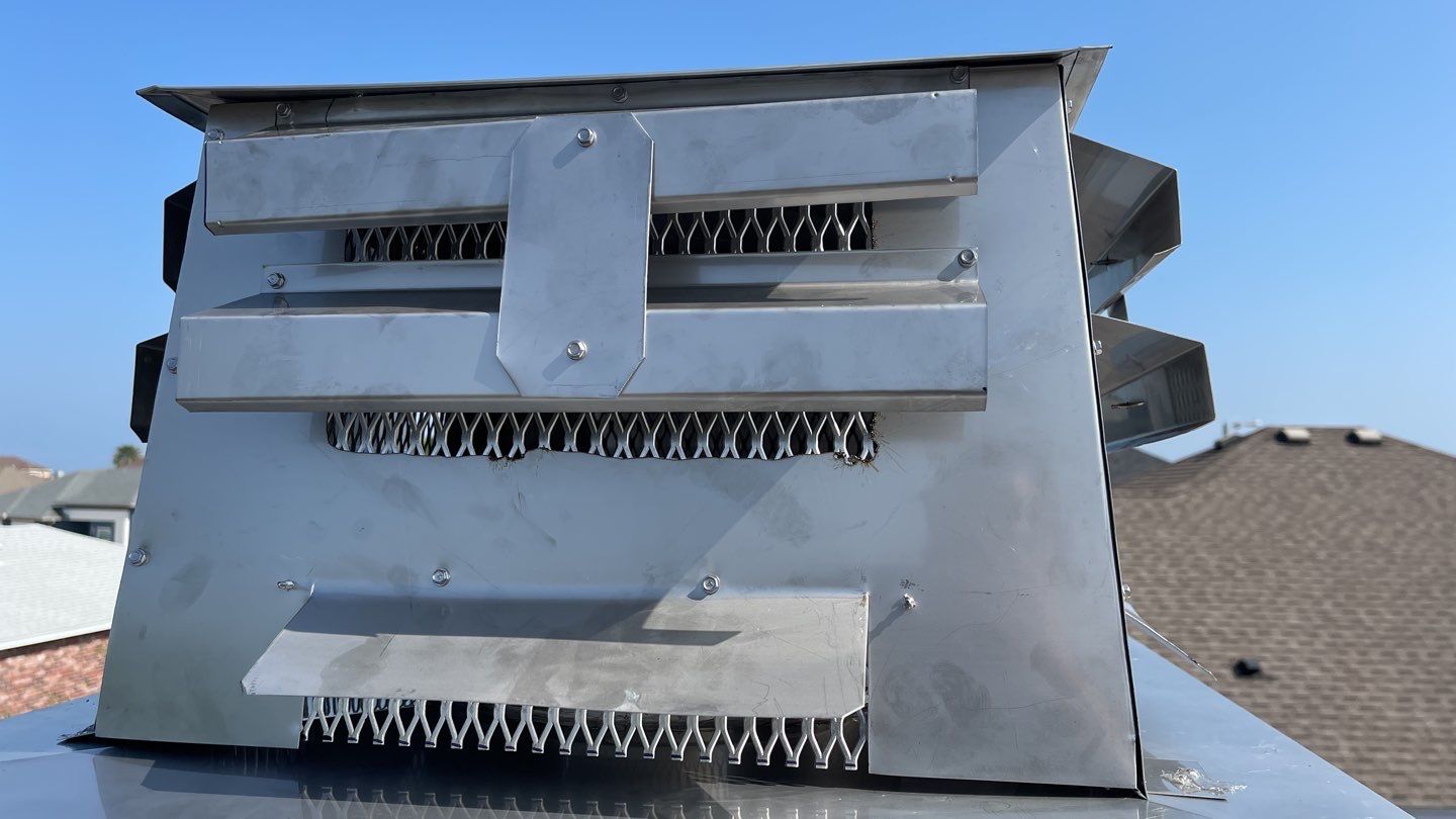 Chimney Cap Replacement With Stainless Steel by Lighthouse Roofing