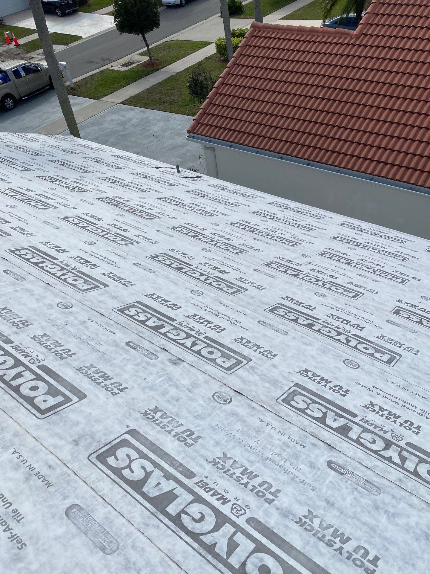 Residential Roofing Installation using Eagle Roofing Tile by BLUES BROTHERS ROOFING