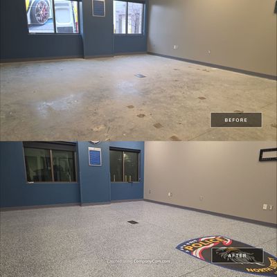 Police Department Refresh by Revival Concrete Coatings