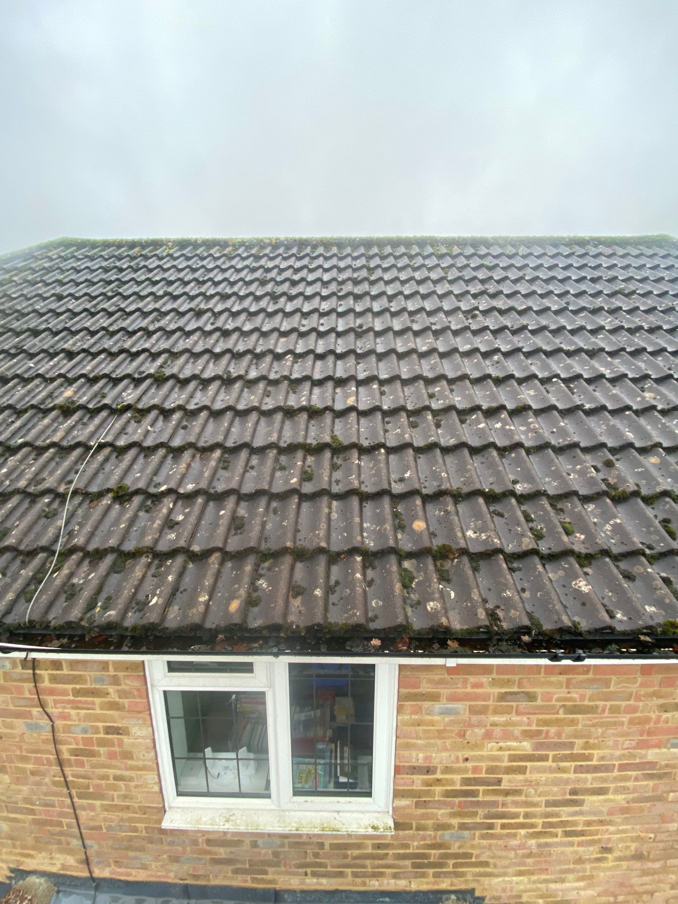 Roof and Patio Cleaning using Honda 15lpm Low Pressure Washing Machine by Ges Exterior Cleaning ltd