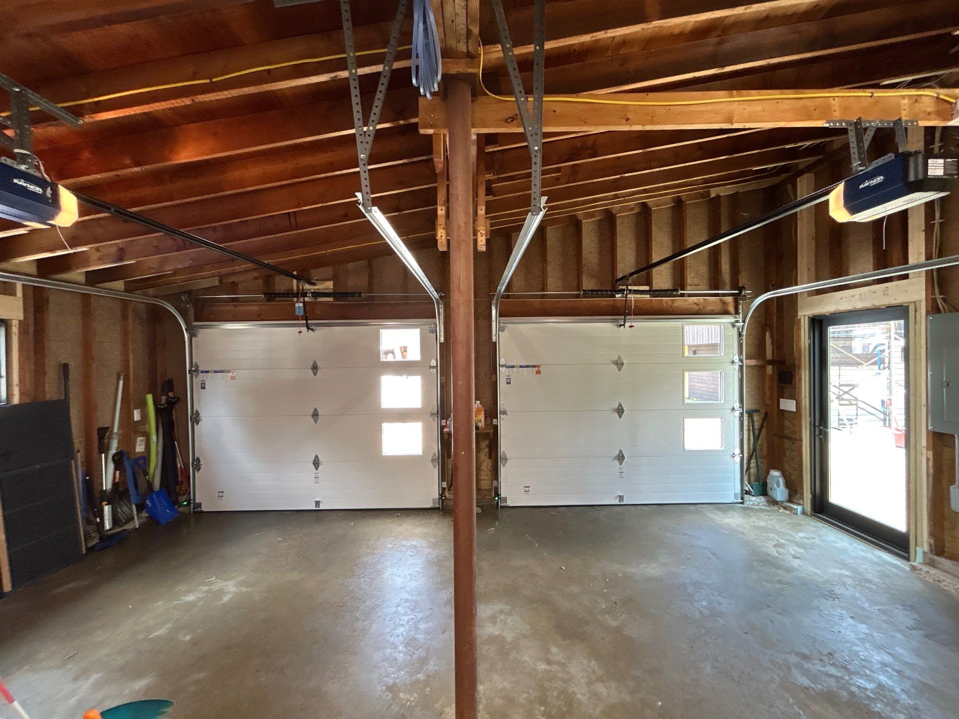 Installation of a Modern Steel Door by Keene Door