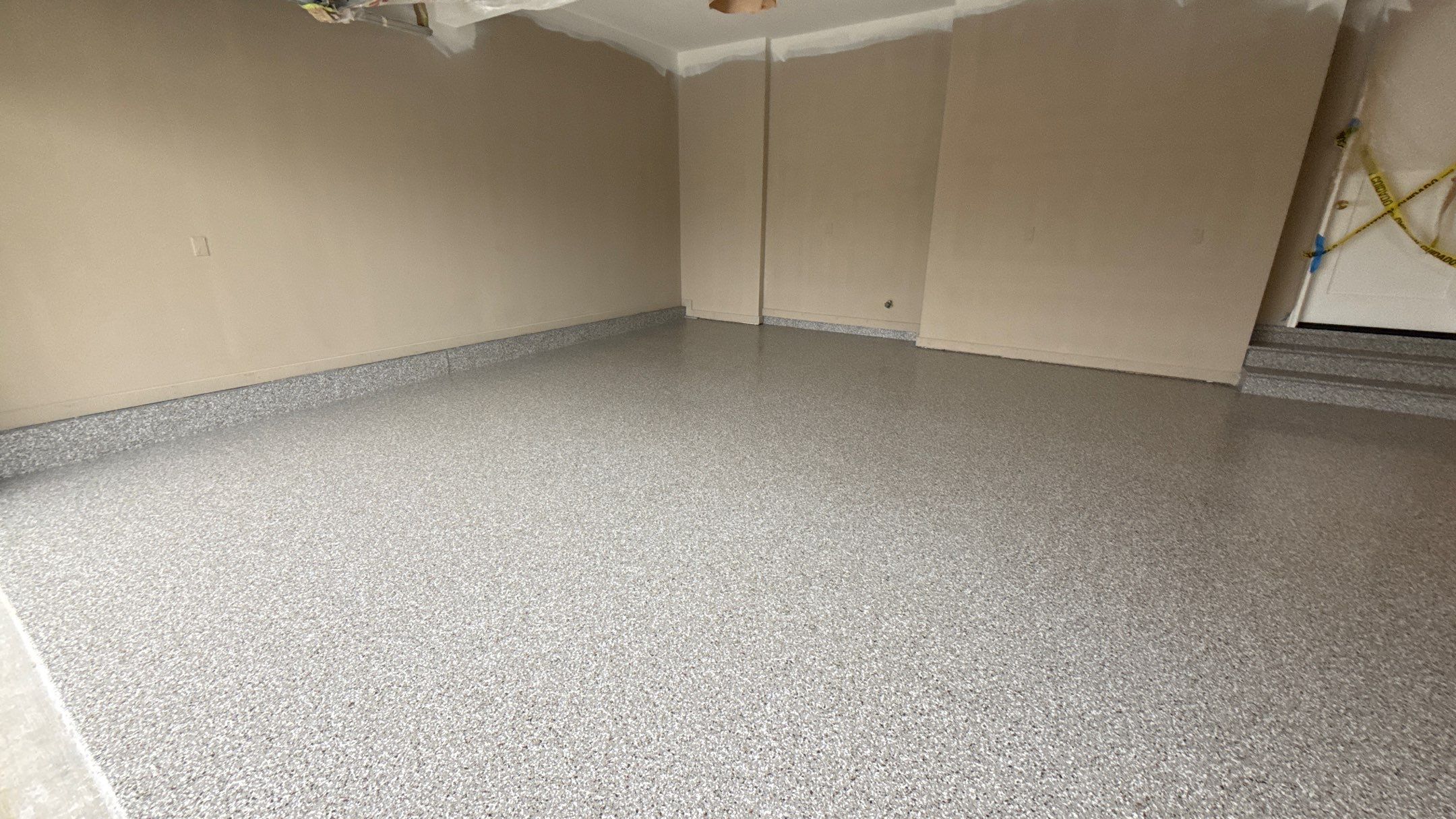 Custom Garage Epoxy Floor in Shawnee by Banner Garage