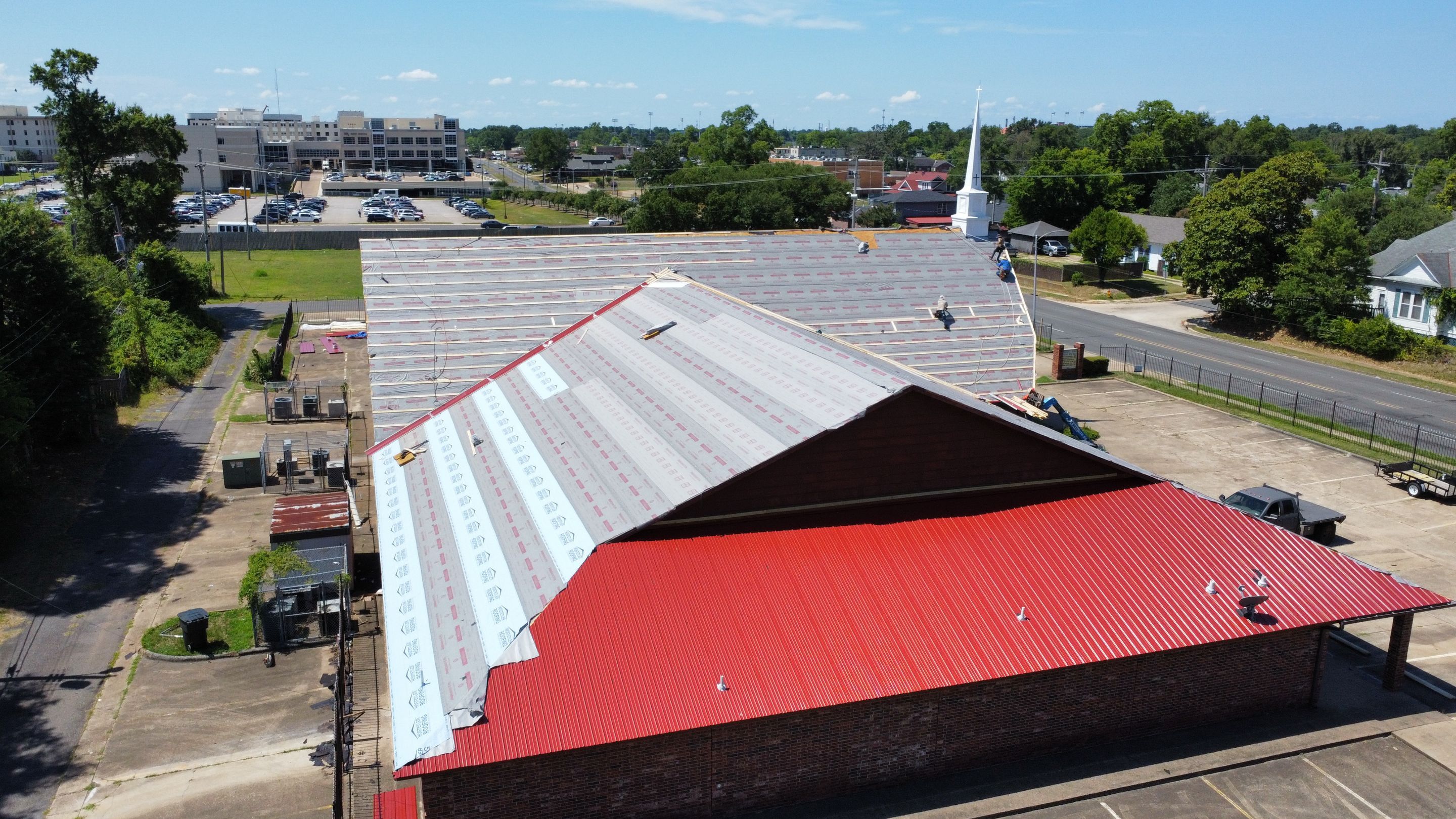 Bright Star Baptist Church by Hostetler Roofing