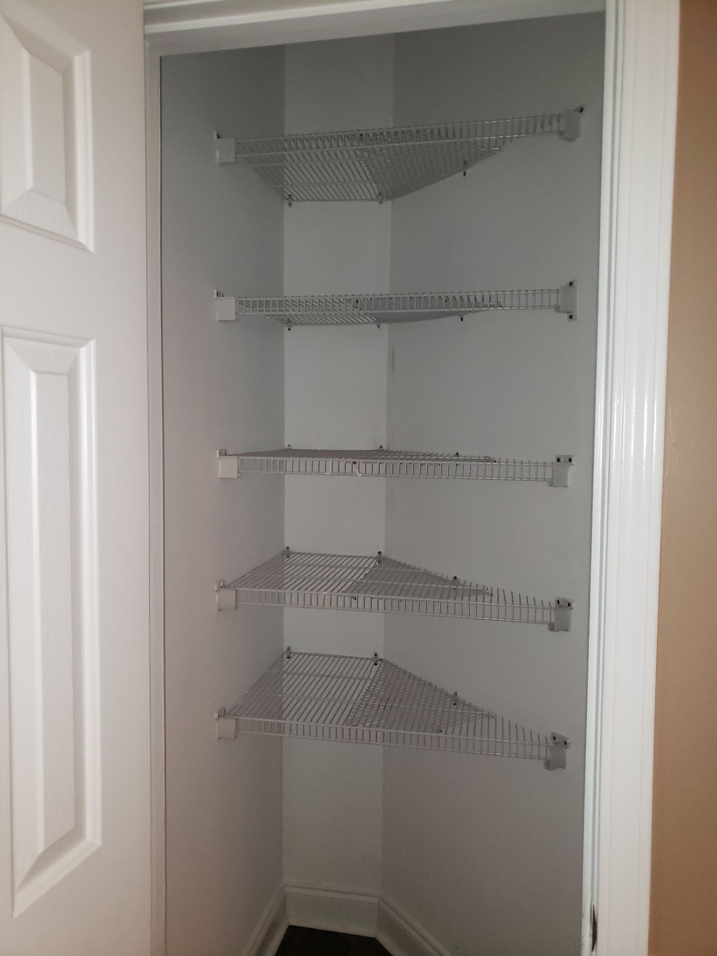 Custom Wood Shelving Transformation in Multiple Spaces! by A Step Above Handy LLC 