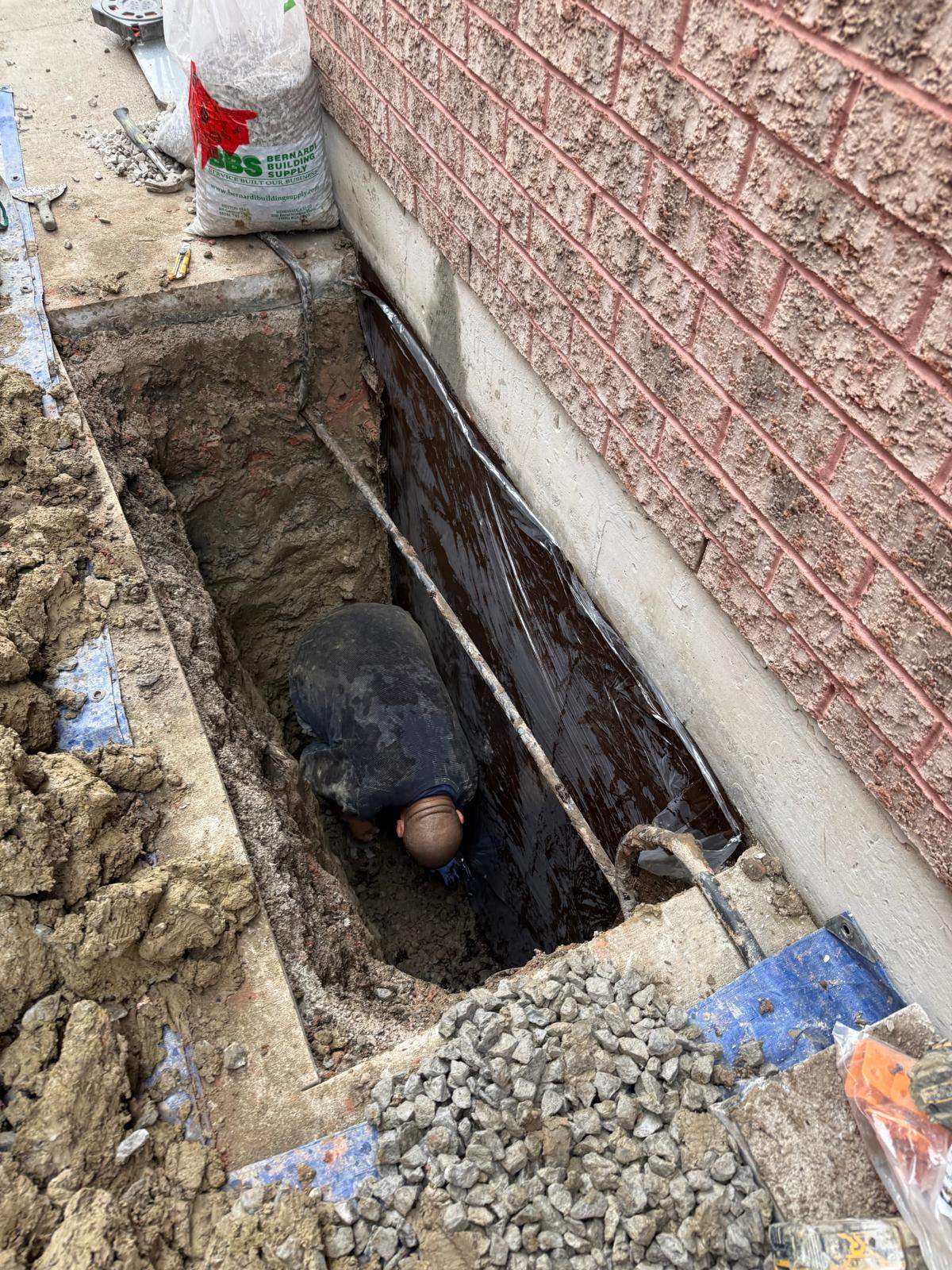 Foundation Waterproofing and Exterior Crack Repair in Brampton by Canada Waterproofers Inc
