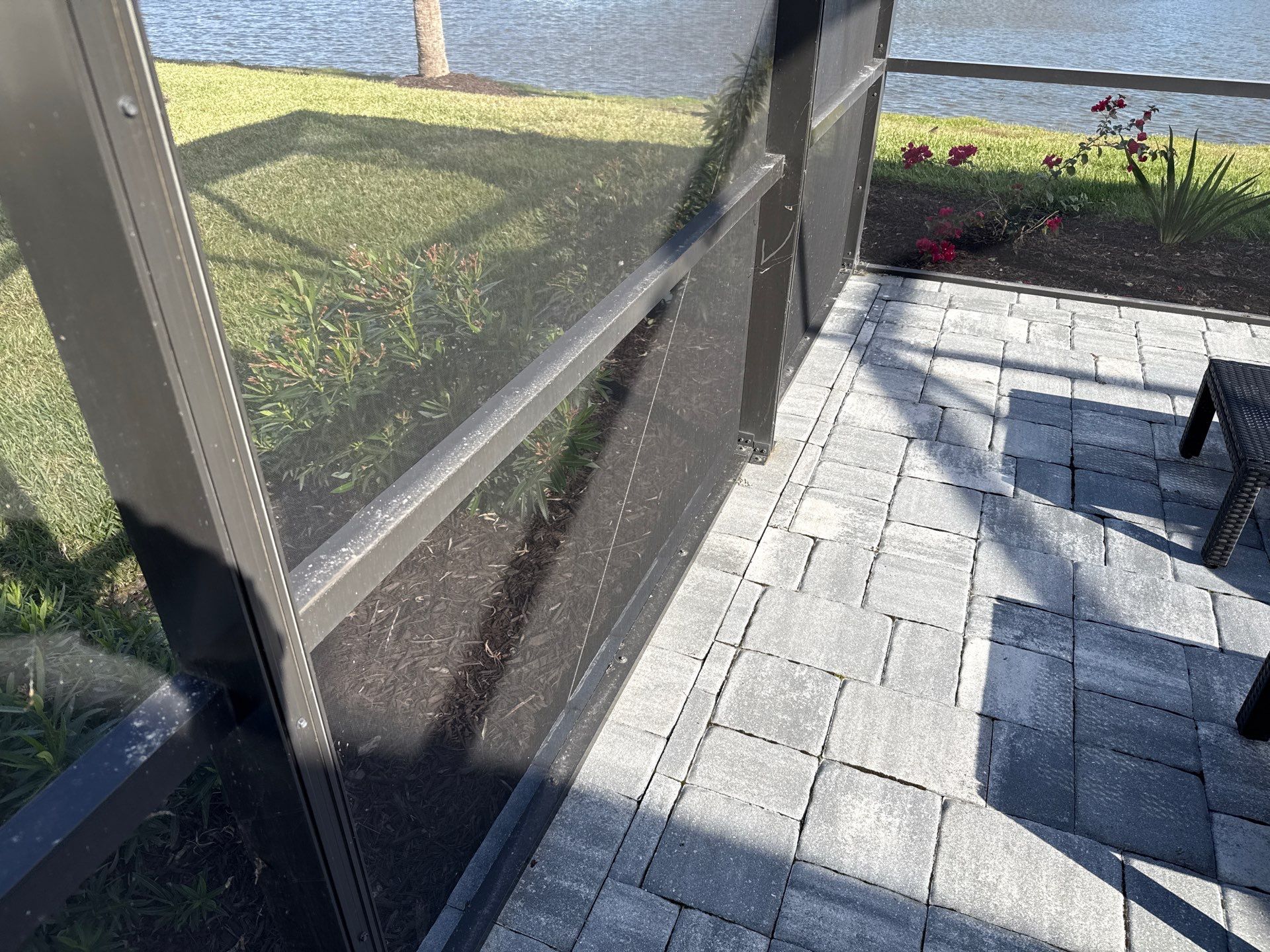 Pool Cage Screen Enclosure Cleaning in Canoe Creek – Parrish, FL by Sunshine AquaWash