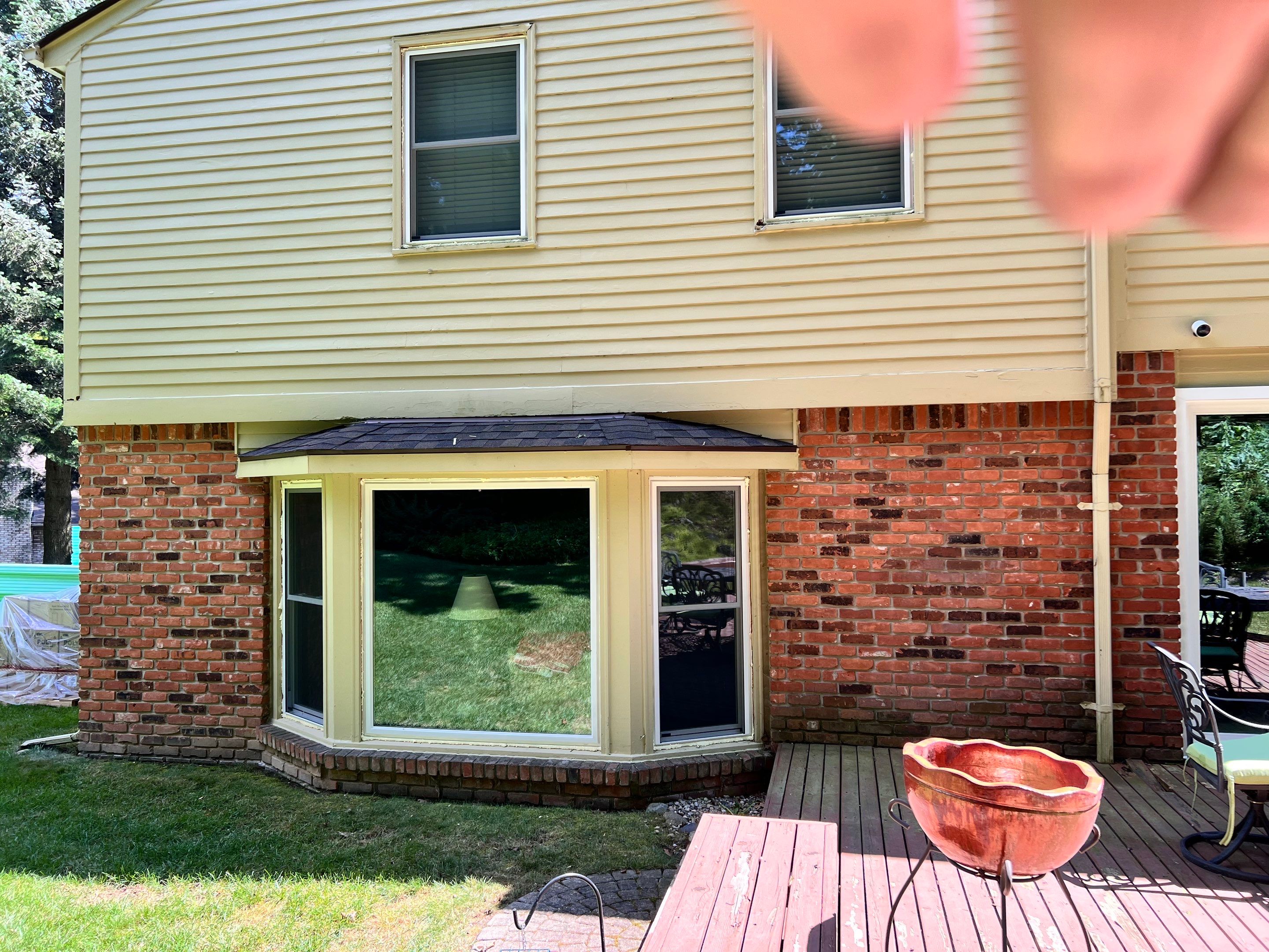 Siding Replacement using Alside Deep Moss by 180 Contractors