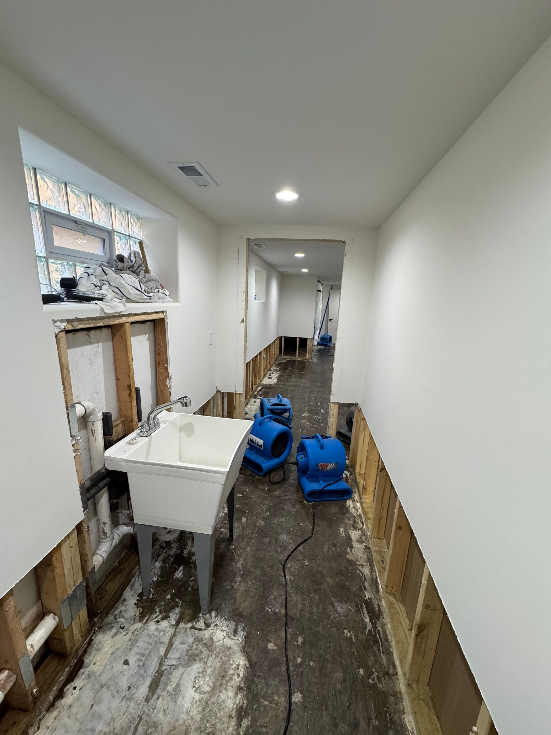 Basement Water Damage Mitigation and Structural Drying in Chicago by Chicagoland Water Medics