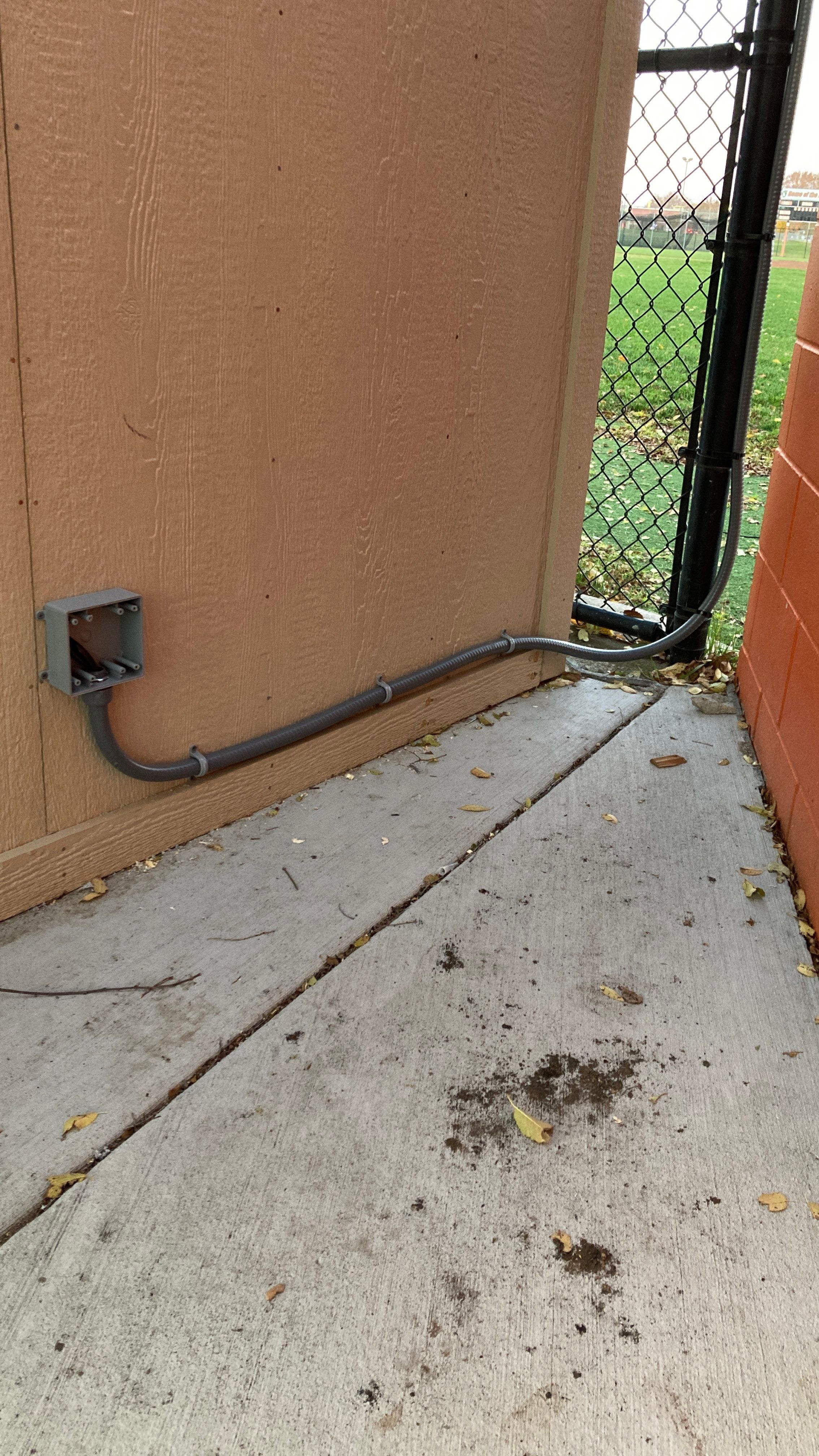 Audio install for Baseball Field by AVSi