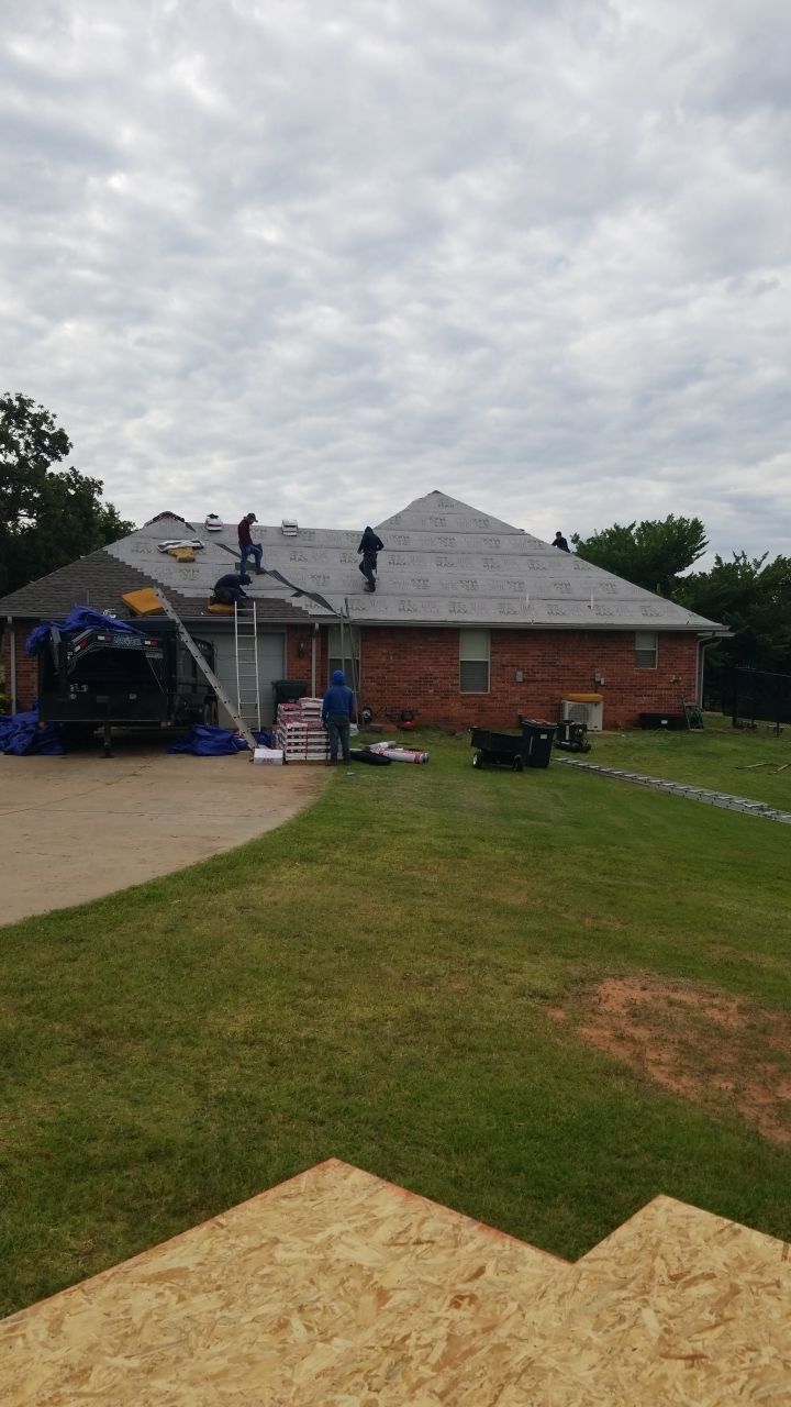 Residential Roofing Installation using GAF Natural Shadow  by A & H Roofing and Contracting