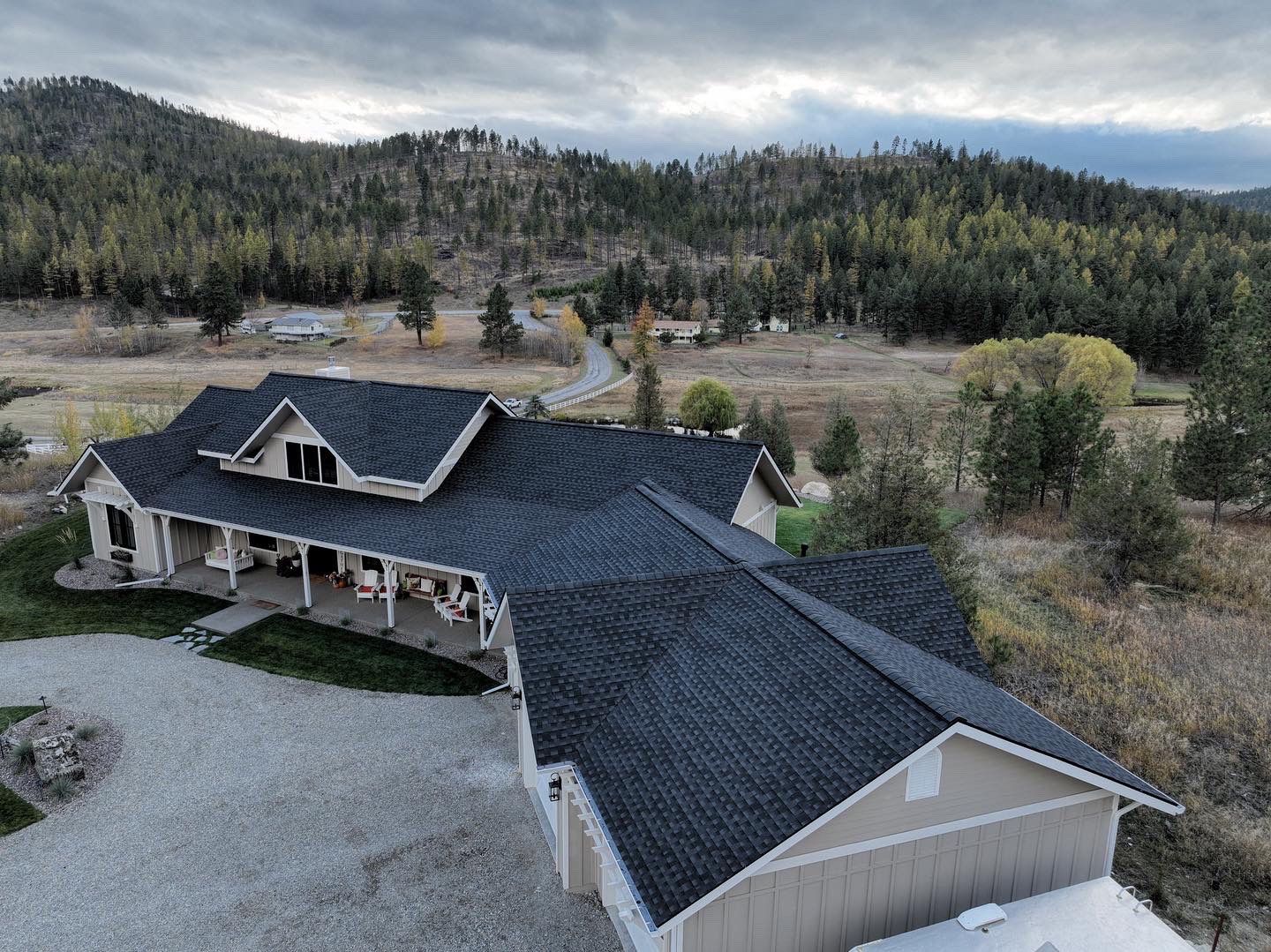GAF Timberline HDZ - Charcoal - Kalispell, MT  by Montana Roofing Solutions