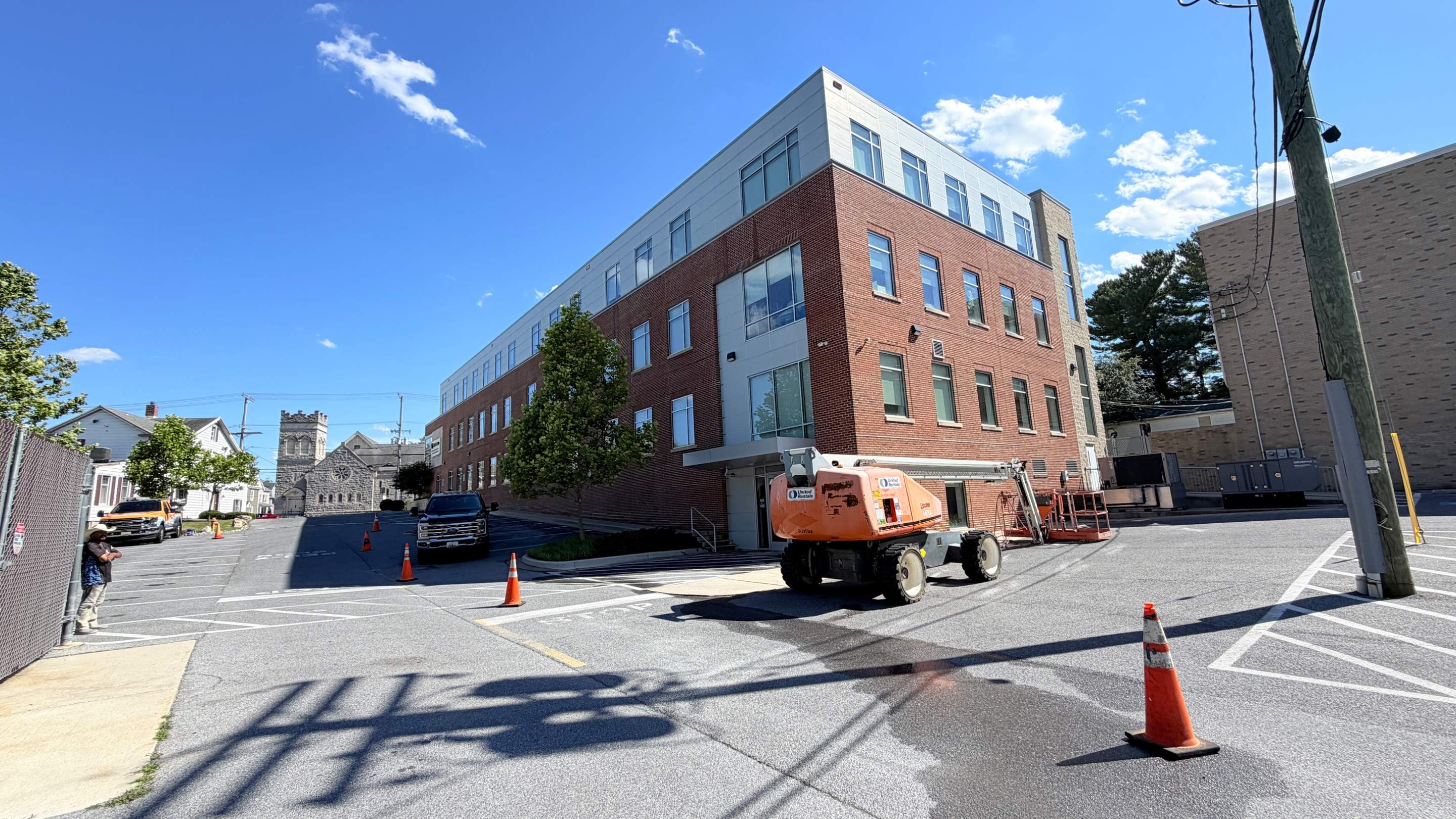 Commercial Building Washing and Exterior Cleaning in Catonsville by Baltimore Pressure Washers Inc.