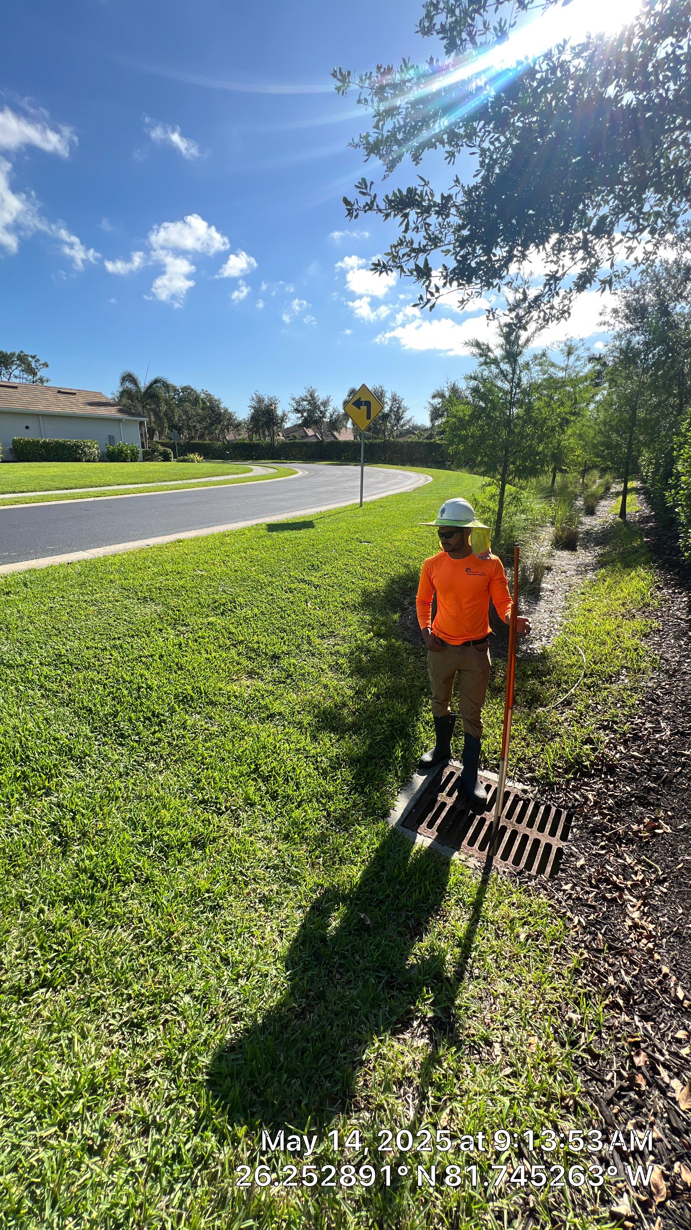 North Naples Community Stormwater Catch Basin Cleaning by APS Power & Water