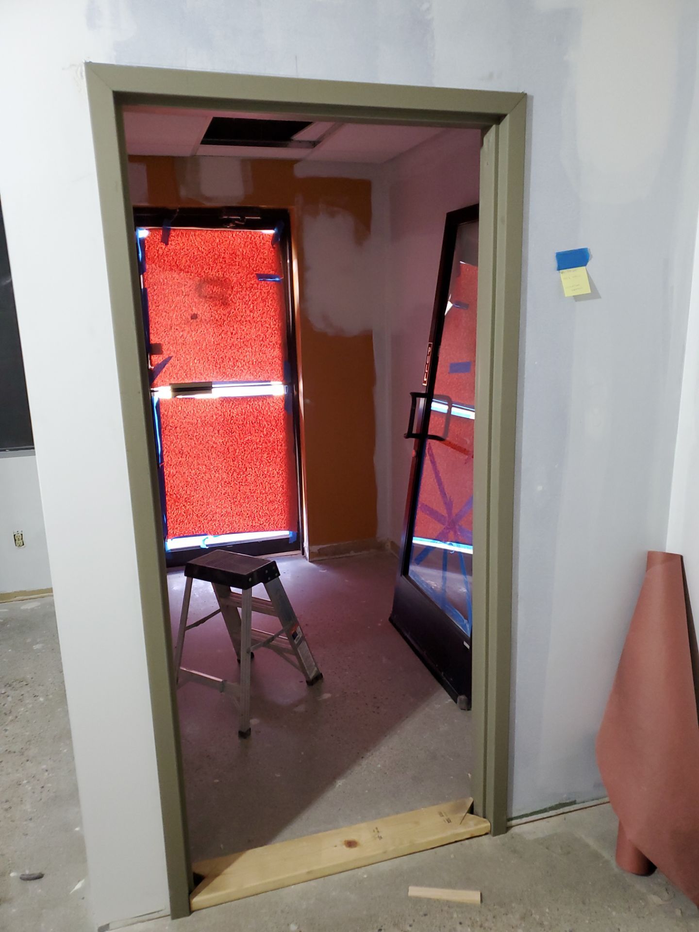 Removal and Installation of Security Door by FBH Architectural Security