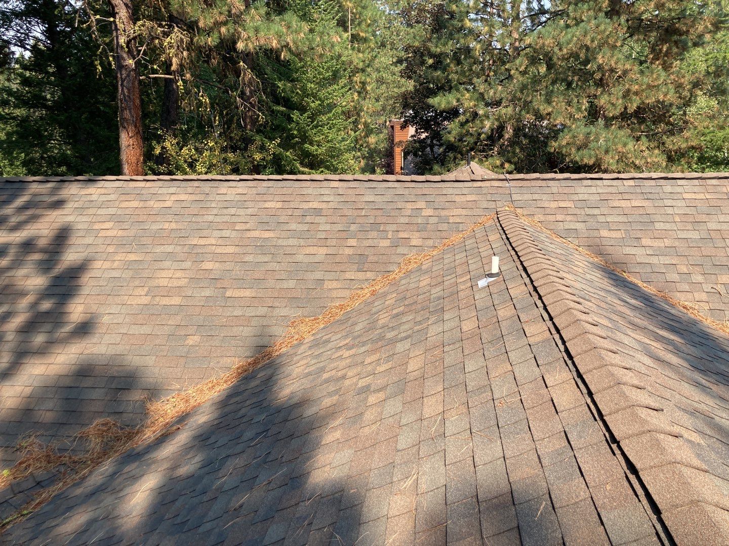 Two story new build gets a CertainTeed Landmark roof in Shenandoah  by ID Roofing LLC