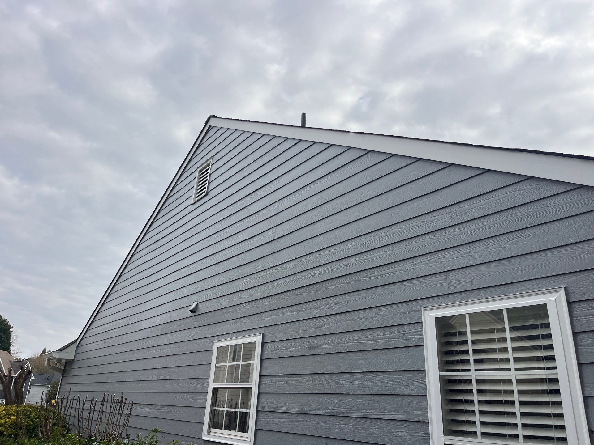Rotten Wood Replacement using Hardie Trim by Nelson Exteriors 
