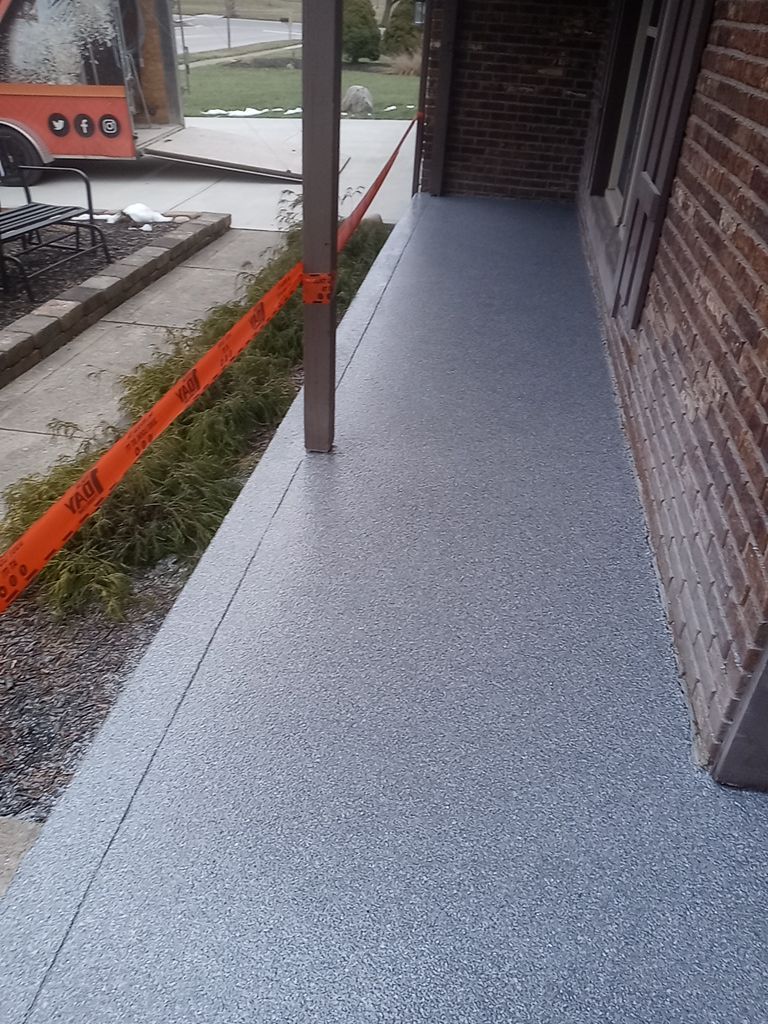 Sunroom Installation using Granite by Your1DayFloor.com