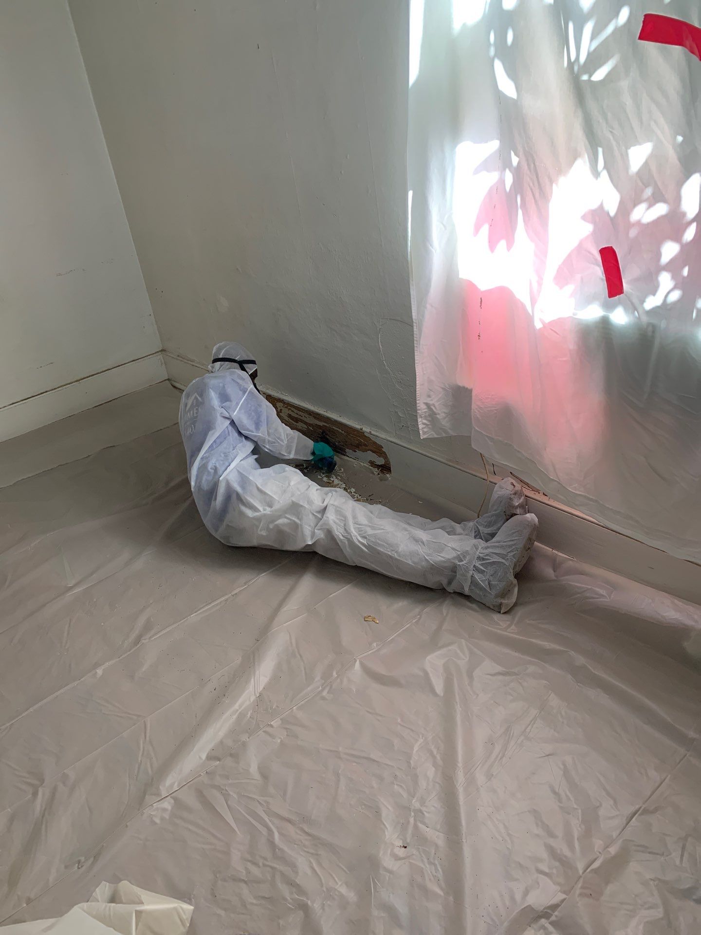 Fire Mitigation with LBP Remediation by EAS Environmental, LLC.