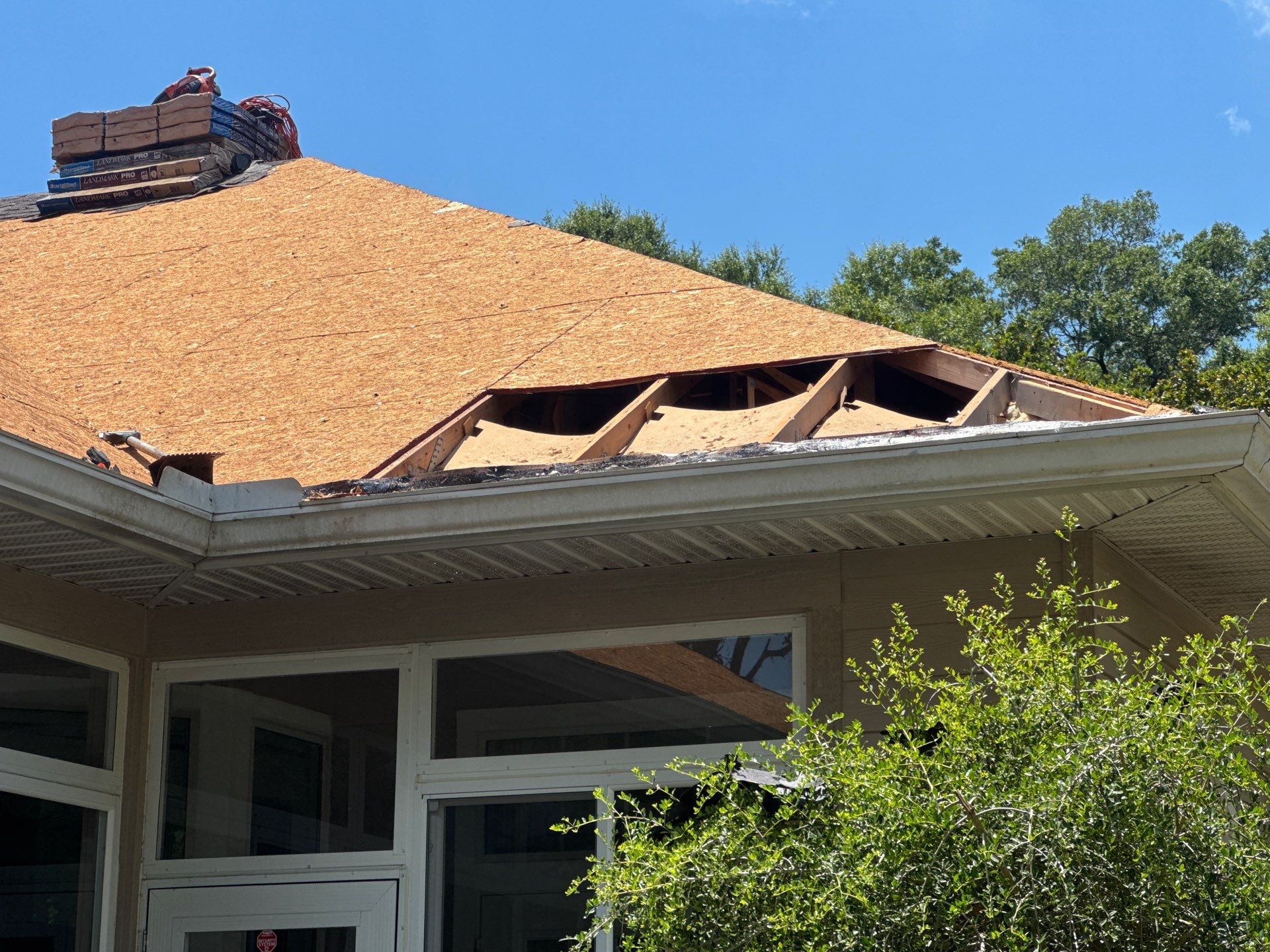 Architectural Shingle Roof Replacement and Decking Repair in Gainesville by Avenue Roofing