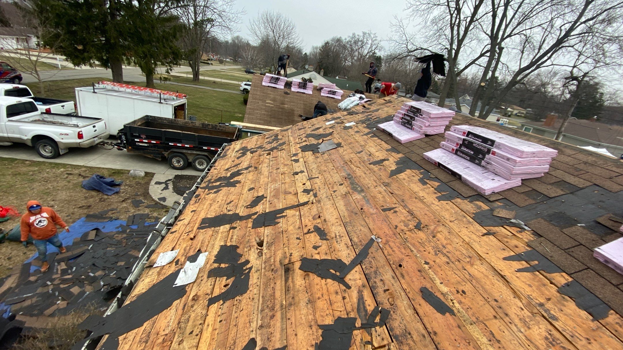 Roof Replacement using Owens Corning by 180 Contractors