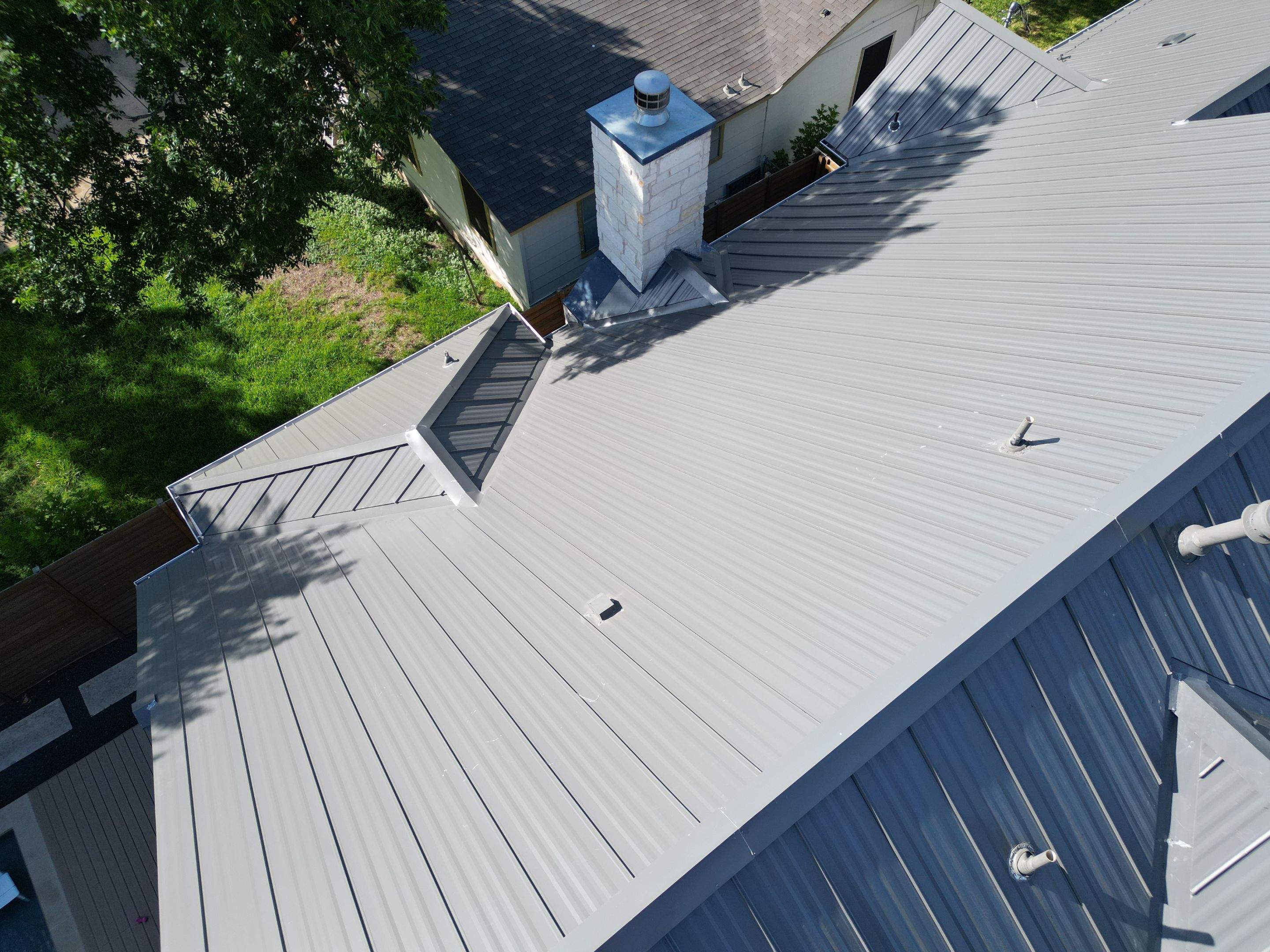 Charcoal Grey - L&A Metals LLC Type FF100, Hidden fastener/Standing Seam by RoofsOnly.com